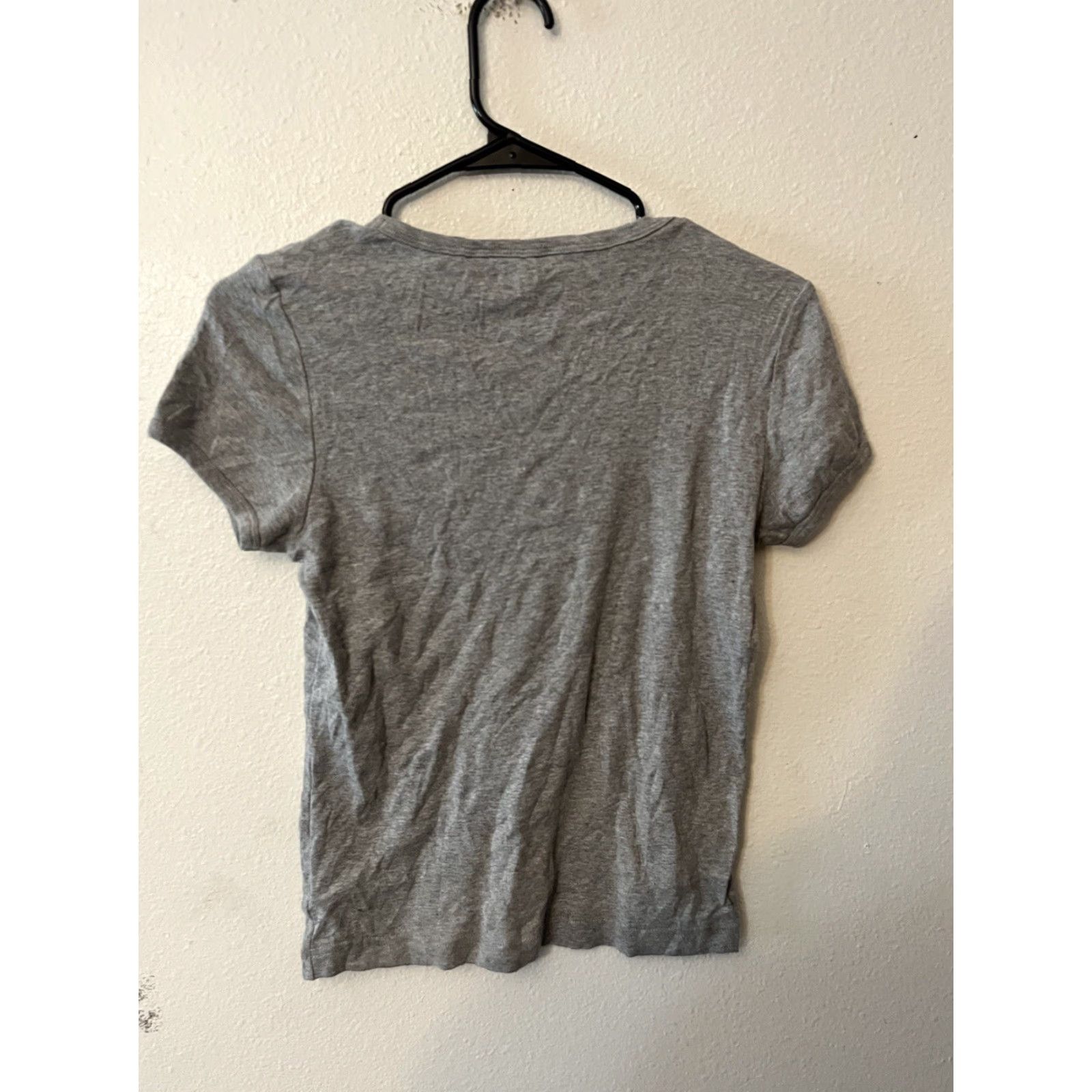 Guess VINTAGE GUESS Logo Graphic T-Shirt Women’s Large Gray Y2K Crew Neck Size L / US 10 / IT 46 - 3 Thumbnail