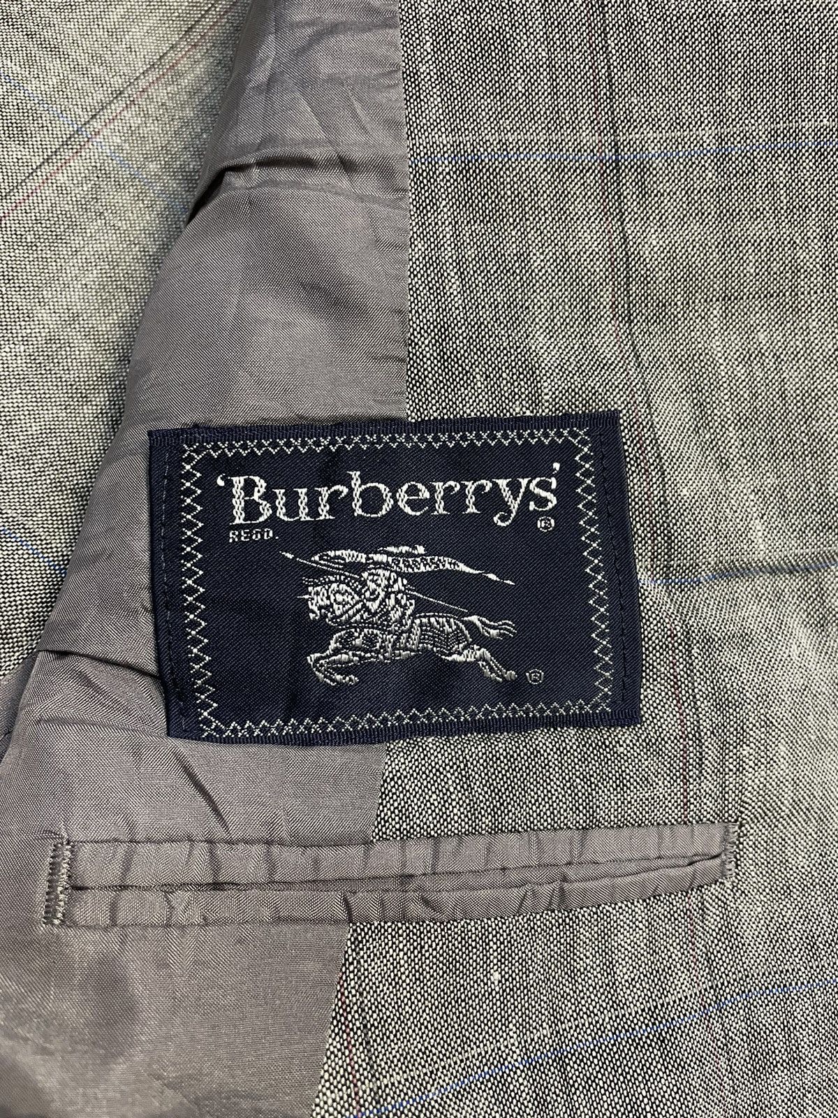 Burberry LAST DROP🔥Vintage Burberry Blazer Size 38R - 5 Thumbnail