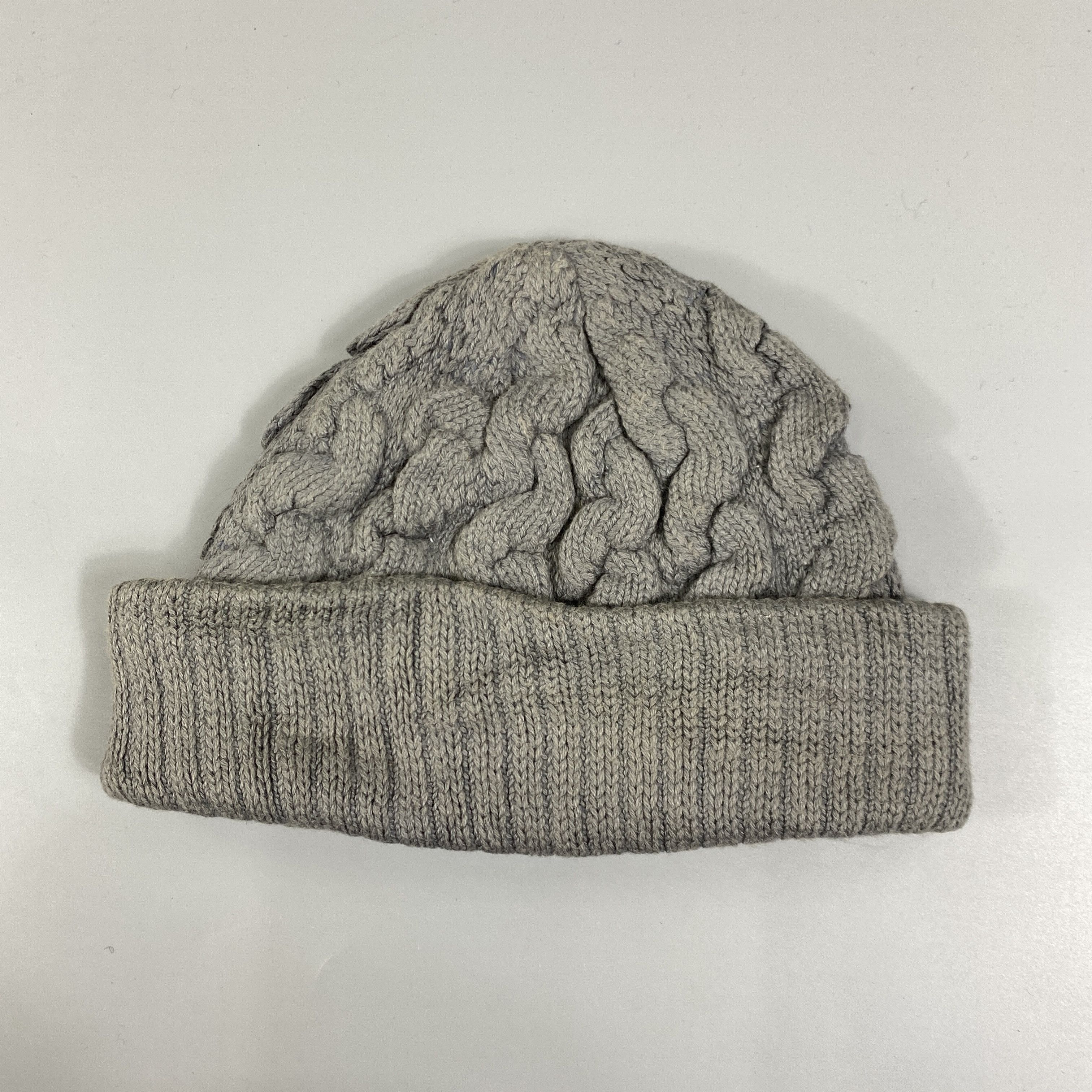 Japanese Brand Crochet Cable Beanie Hat -BN1116 Size ONE SIZE - 7 Thumbnail