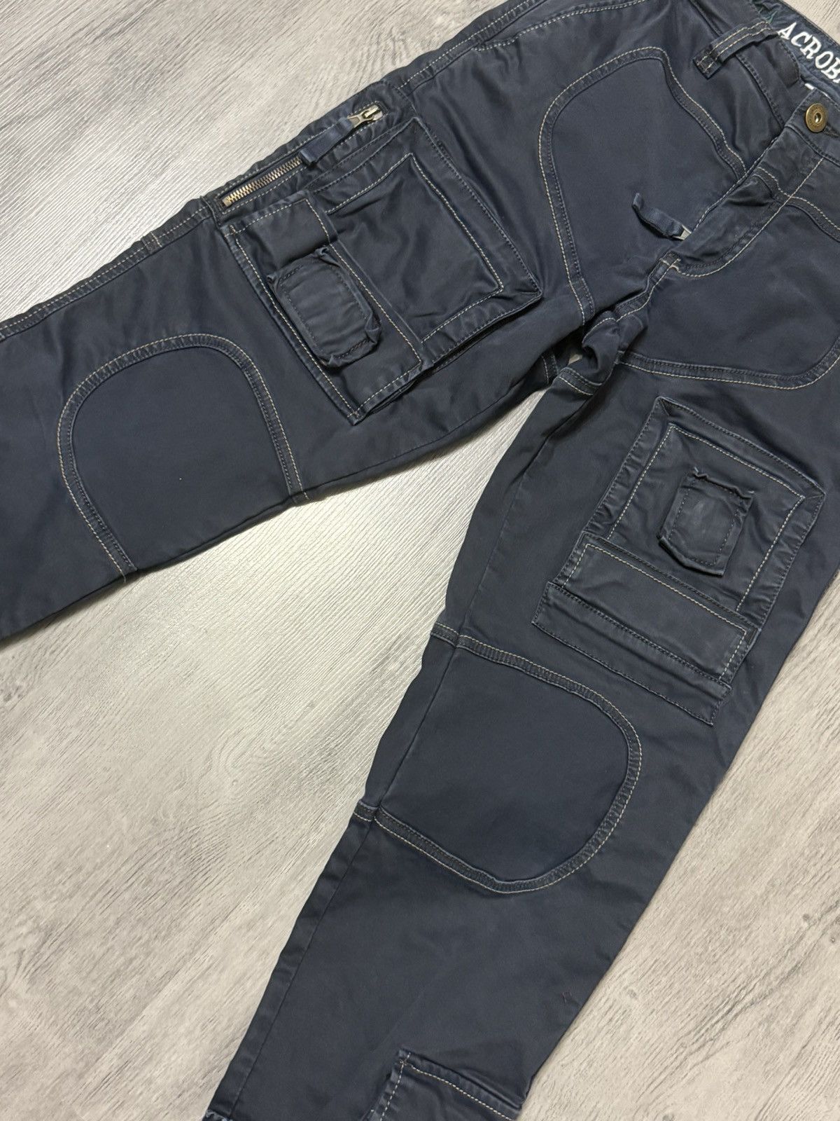 Aeronautica Militare Navy Blue Military Spec Cargo Pants Trousers Aeronautica Size US 28 / EU 44 - 2 Thumbnail