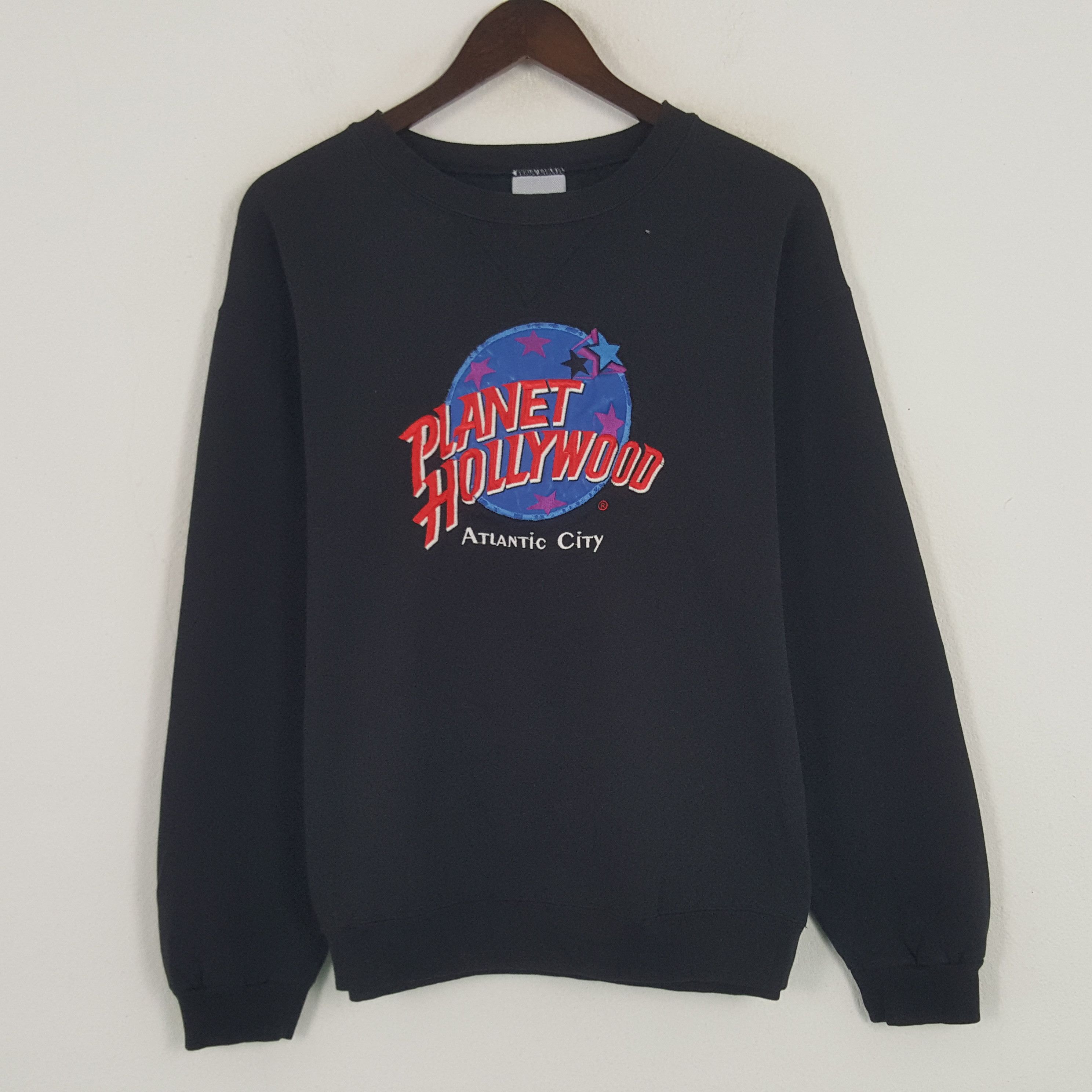 Planet Hollywood × Vintage Vintage Planet Hollywood Sweatshirt Size US L / EU 52-54 / 3 - 1 Thumbnail