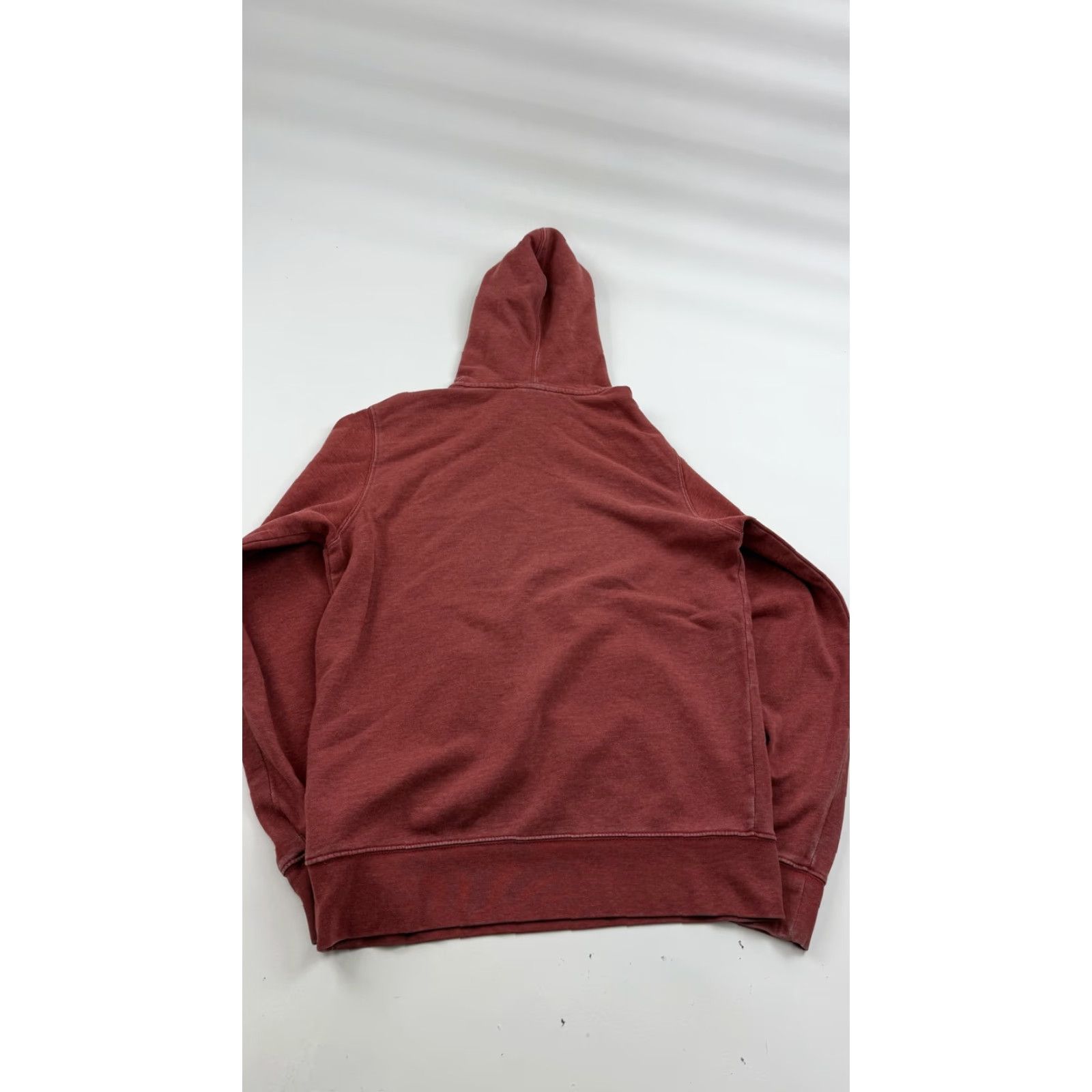 The North Face The North Face Hoodie Mens S Red Pullover Logo Fleece Kangaroo Pocket Size US S / EU 44-46 / 1 - 7 Thumbnail