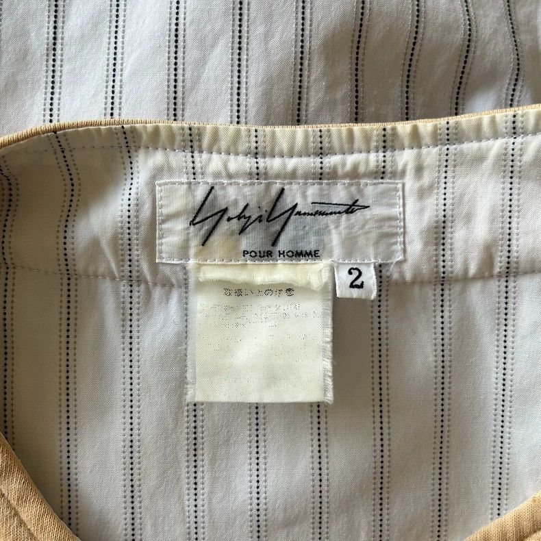 Yohji Yamamoto Yohji Yamamoto Yohji Yamamoto Baseball Style Short Sleeve Size US S / EU 44-46 / 1 - 6 Thumbnail