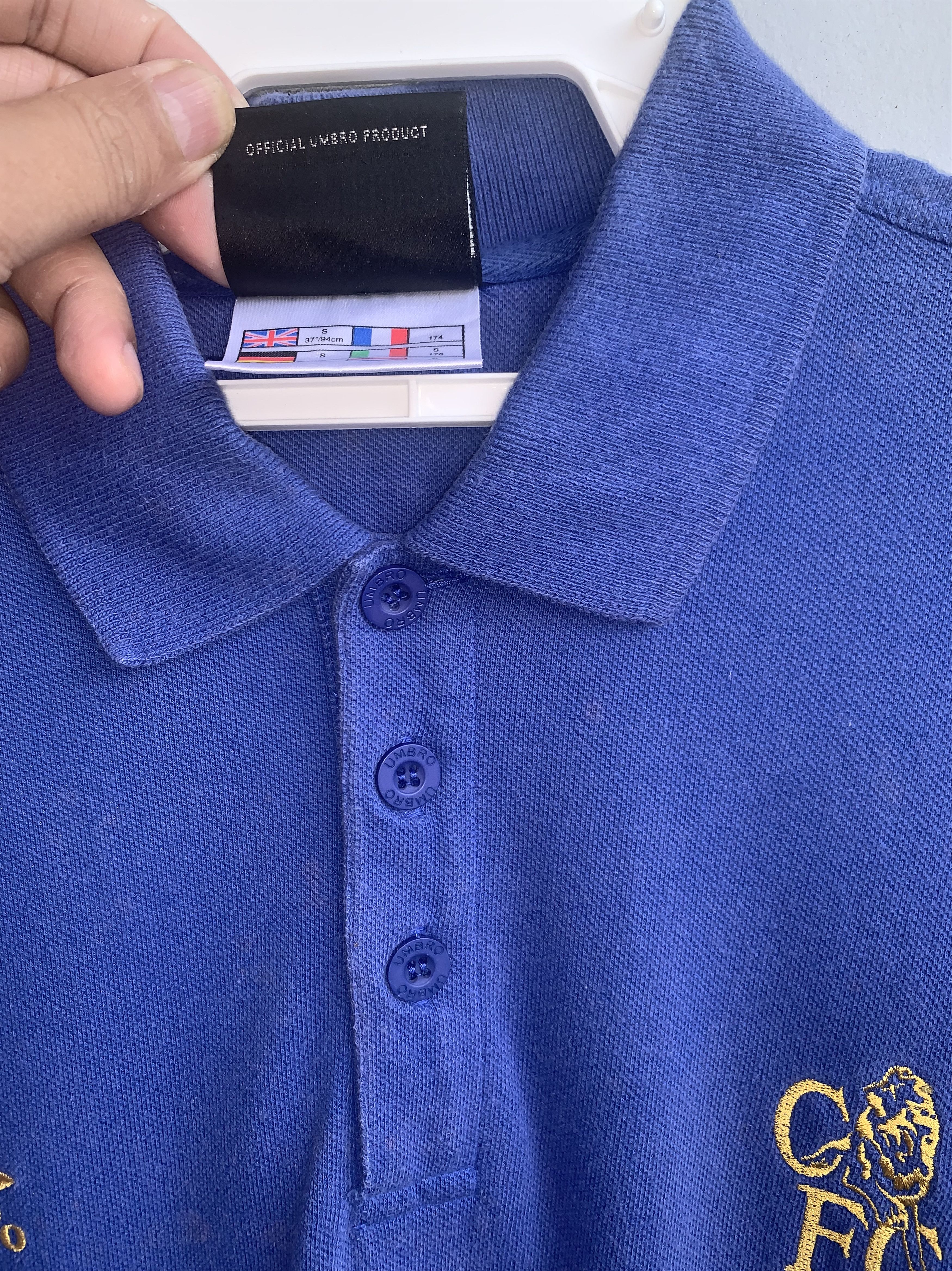 Chelsea Soccer Chelsea FC Umbro Polo Shirt Size US M / EU 48-50 / 2 - 6 Thumbnail