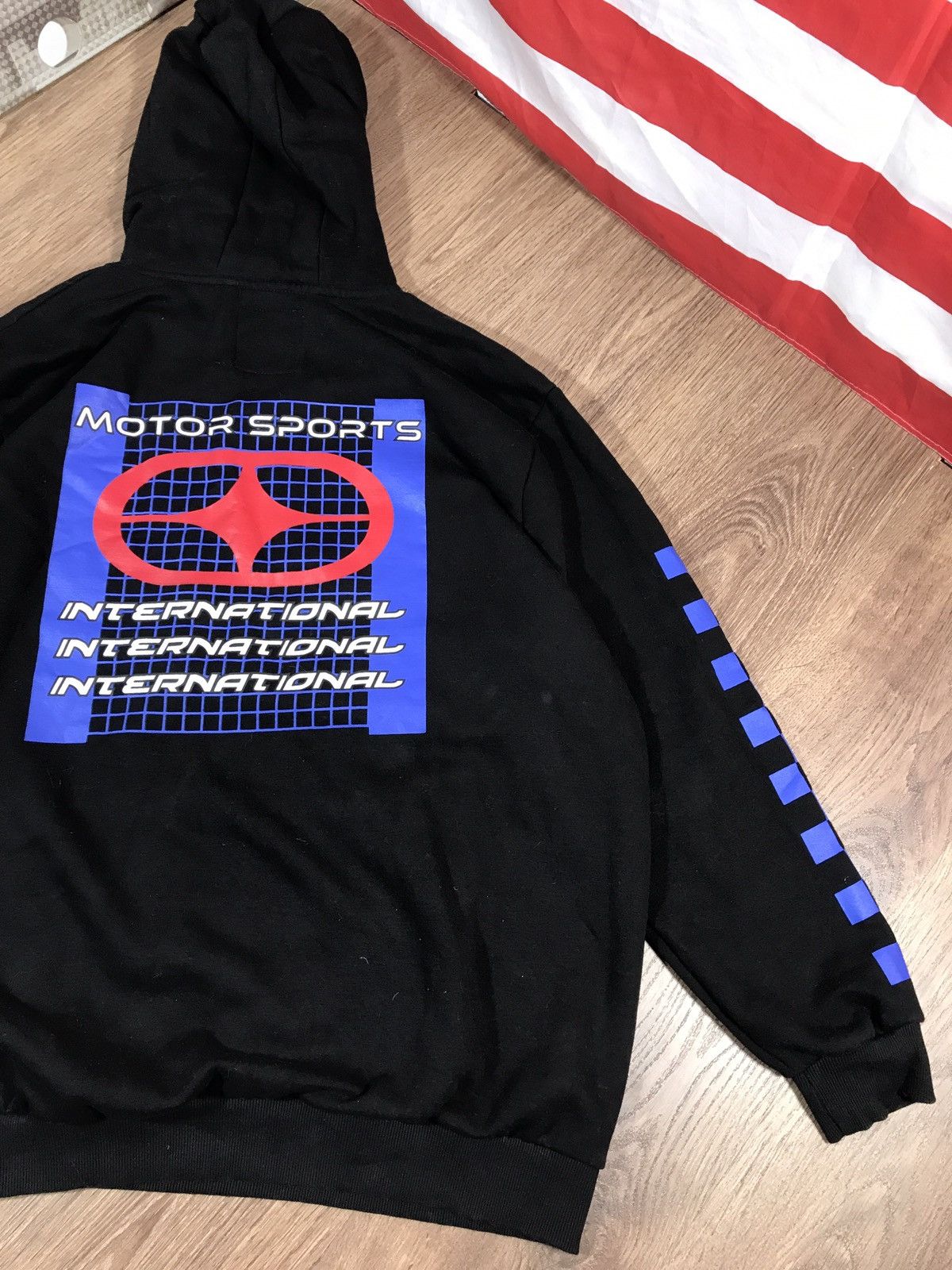 No Fear × Vintage No Fear Motor Sports Big Logo Hoodie Size US XXL / EU 58 / 5 - 9 Thumbnail