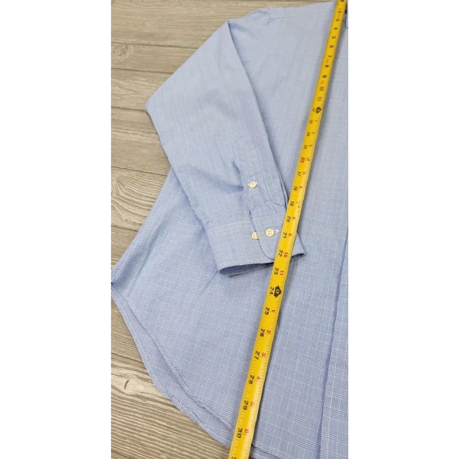Ralph Lauren VINTAGE Ralph Lauren Polo Button-Up Shirt Mens Regent Blue Plaid 16 34/35 Size US L / EU 52-54 / 3 - 7 Thumbnail