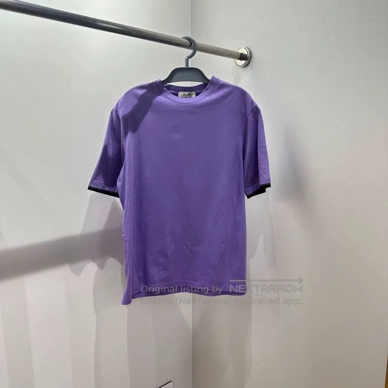 Hermes Hermes Classic Solid Color T-Shirt Size XS / US 0-2 / IT 36-38 - 1 Thumbnail