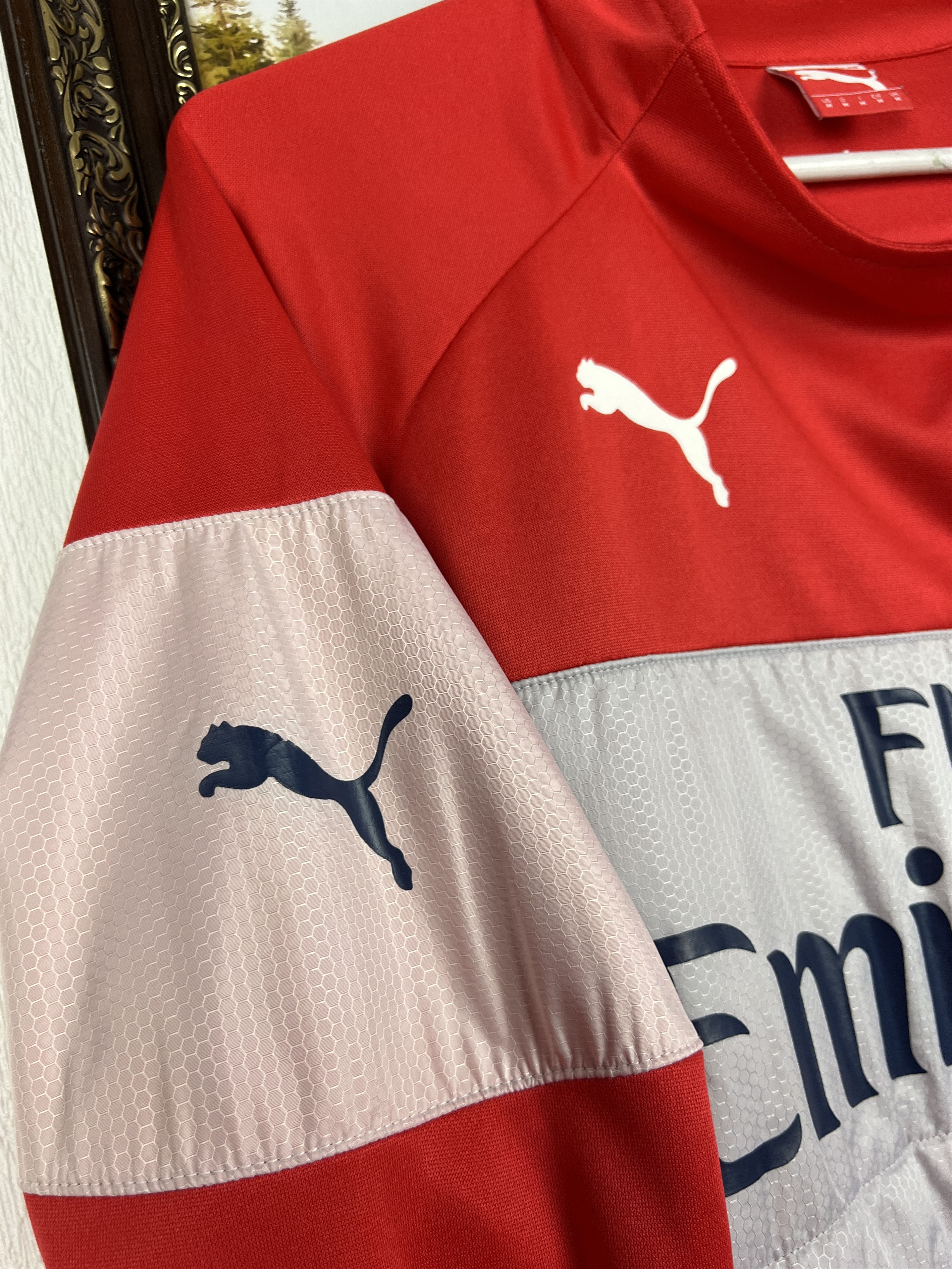 Puma Arsenal Football Train Track Top Soccer Sweatshirt Warm Up Size US M / EU 48-50 / 2 - 9 Thumbnail
