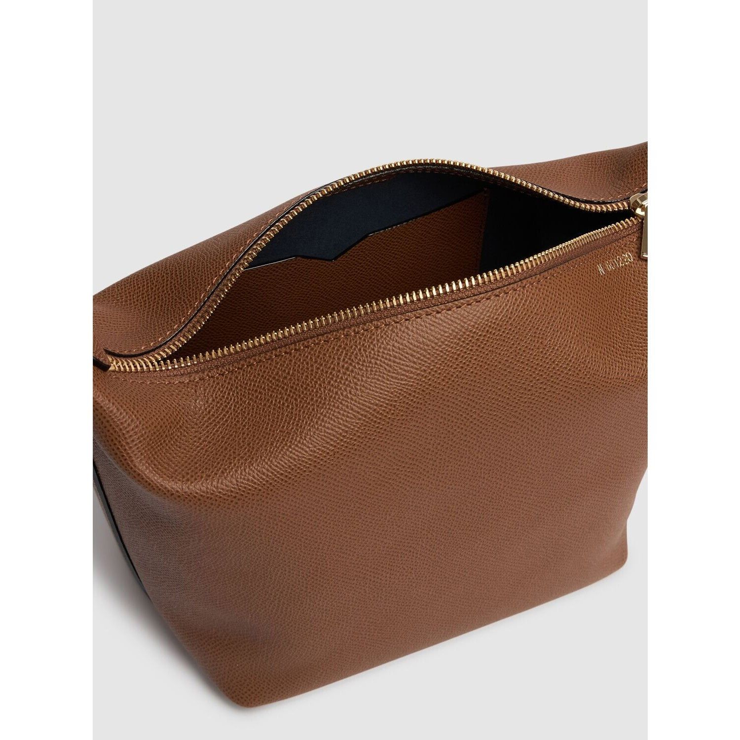 Valextra VALEXTRA Mochi Mini $1550 Chocolate Brown Leather Top Handle Size ONE SIZE - 4 Thumbnail
