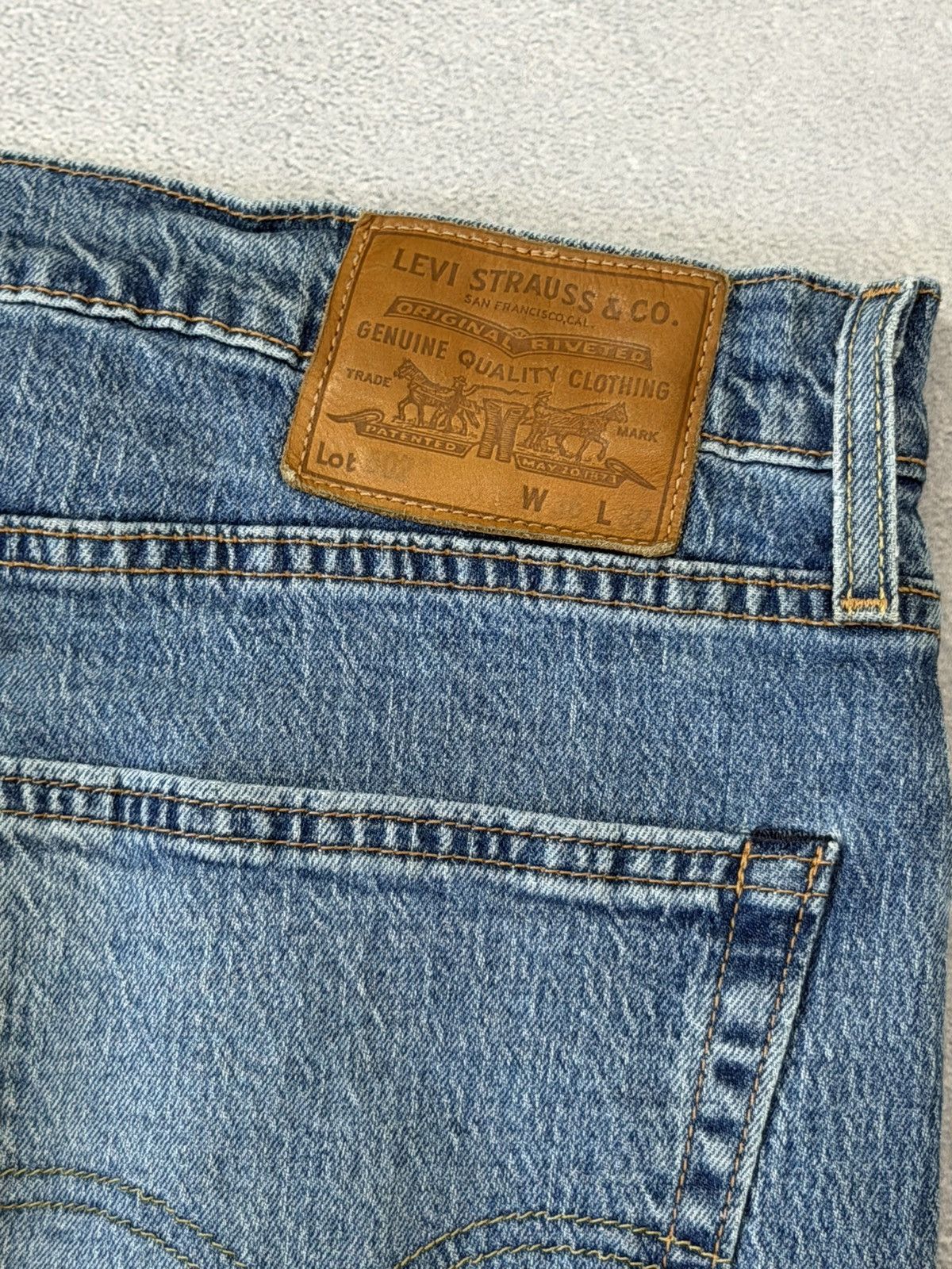 Hedi Slimane Vintage Dior Hedi Slimane Style Washed Denim Jeans Size US 32 / EU 48 - 11 Thumbnail