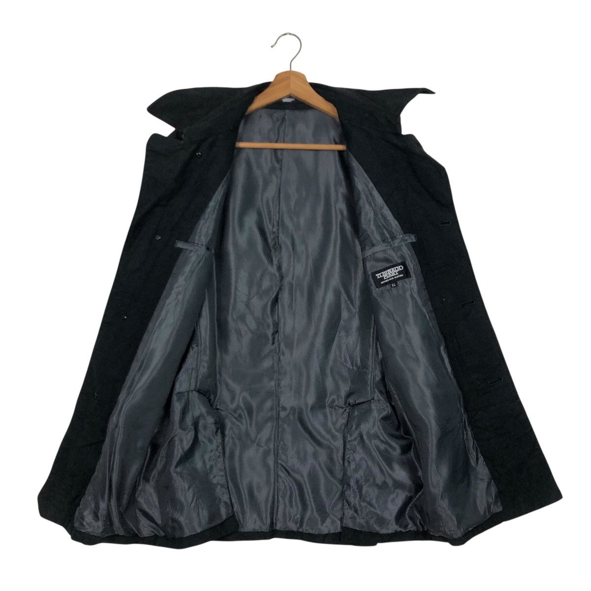 Tornado Mart 📌Rich Black Vintage Chore Work Jacket Tornado Mart Japan Size US L / EU 52-54 / 3 - 14 Thumbnail