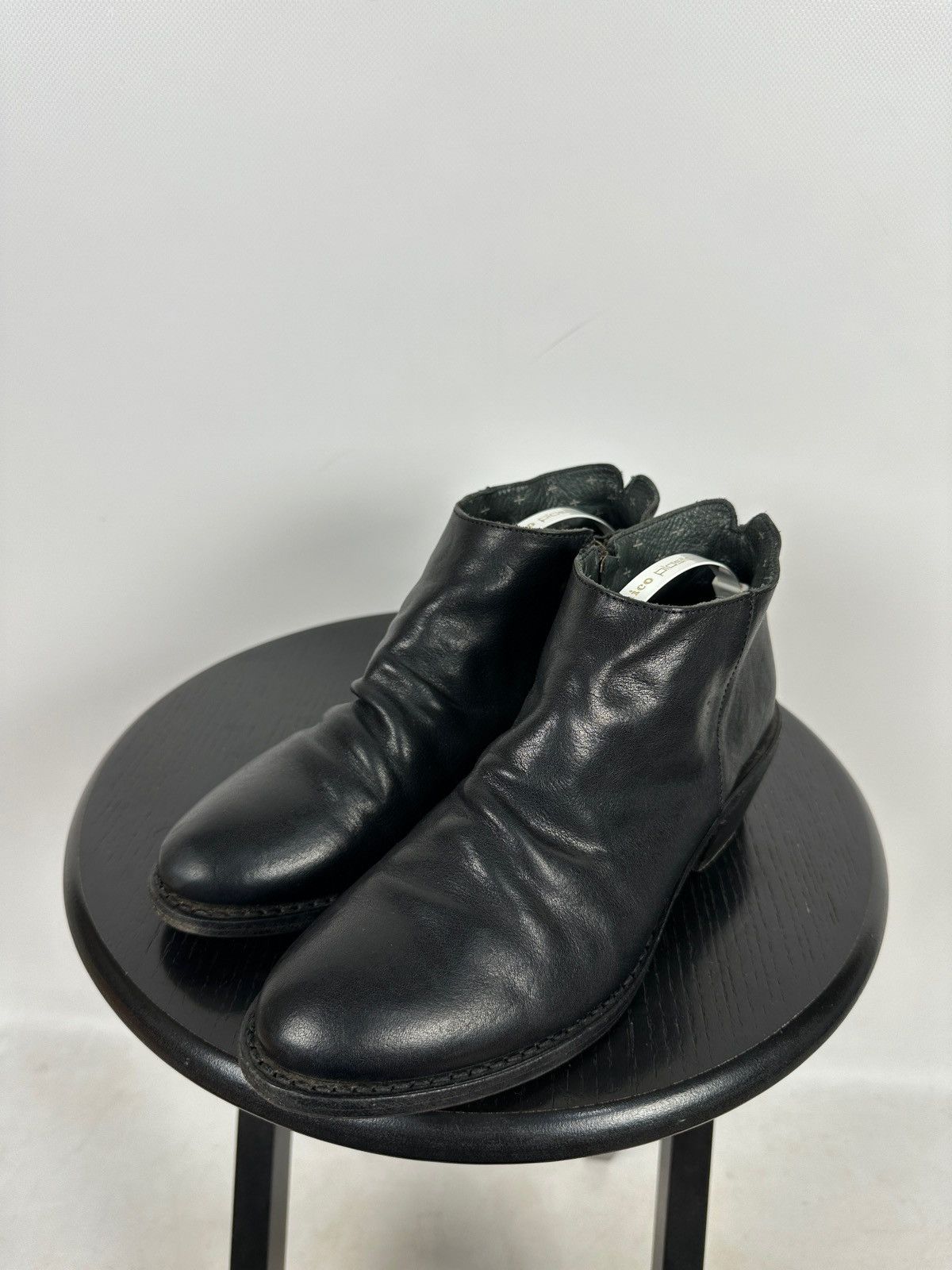 Fiorentini + Baker Fiorentini + Baker Black Leather Zip Ankle Boots Size US 8 / IT 38 - 8 Thumbnail