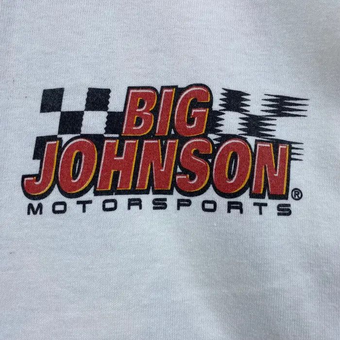 Vintage Vintage 1999 BIG JOHNSON MOTORSPORT Tits Or Tires Tee Shirt Size US L / EU 52-54 / 3 - 5 Thumbnail