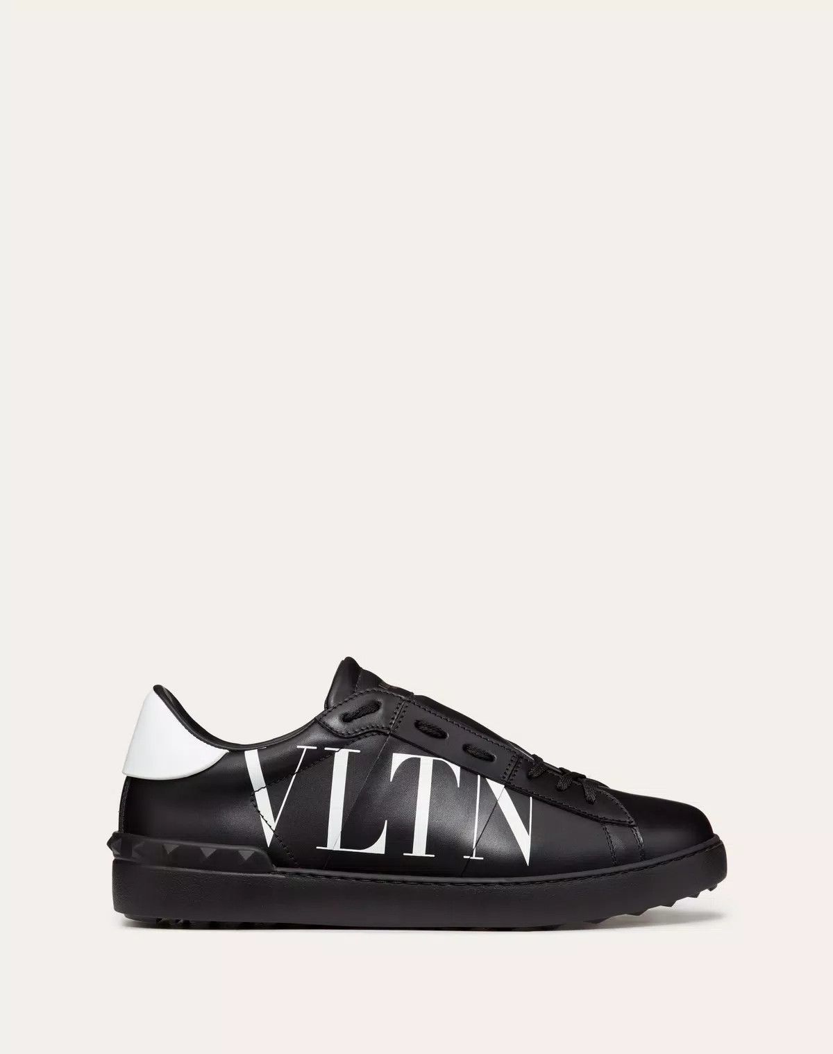 Valentino oc11z0625 Open Sneaker With Vltn Print in Black Size US 13 / EU 46 - 1 Thumbnail