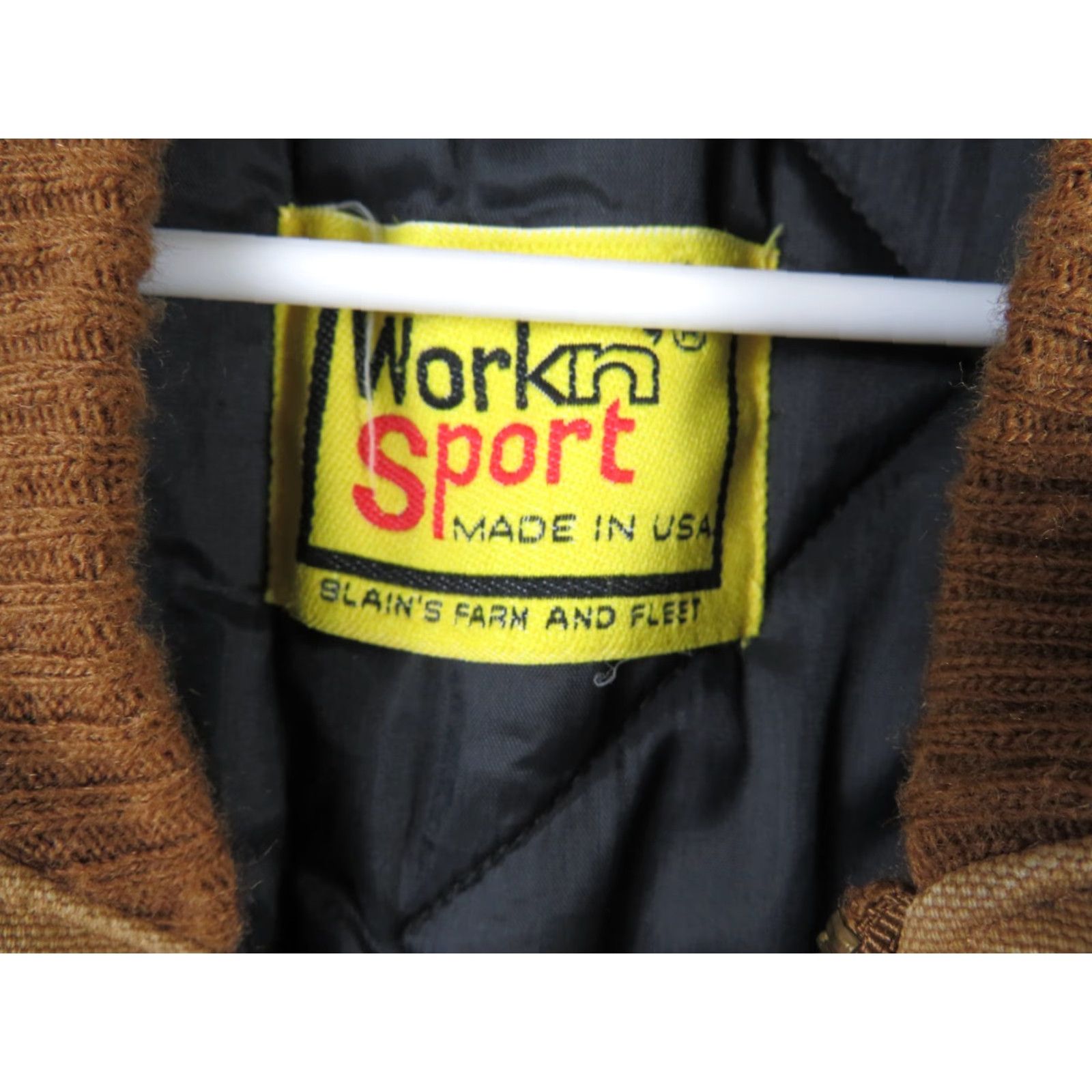 Vintage VINTAGE Work-N-Sport Vest Brown Canvas L Reg 42-44 Full Zip Lined 1970s Outdoor Mens Size US L / EU 52-54 / 3 - 5 Thumbnail