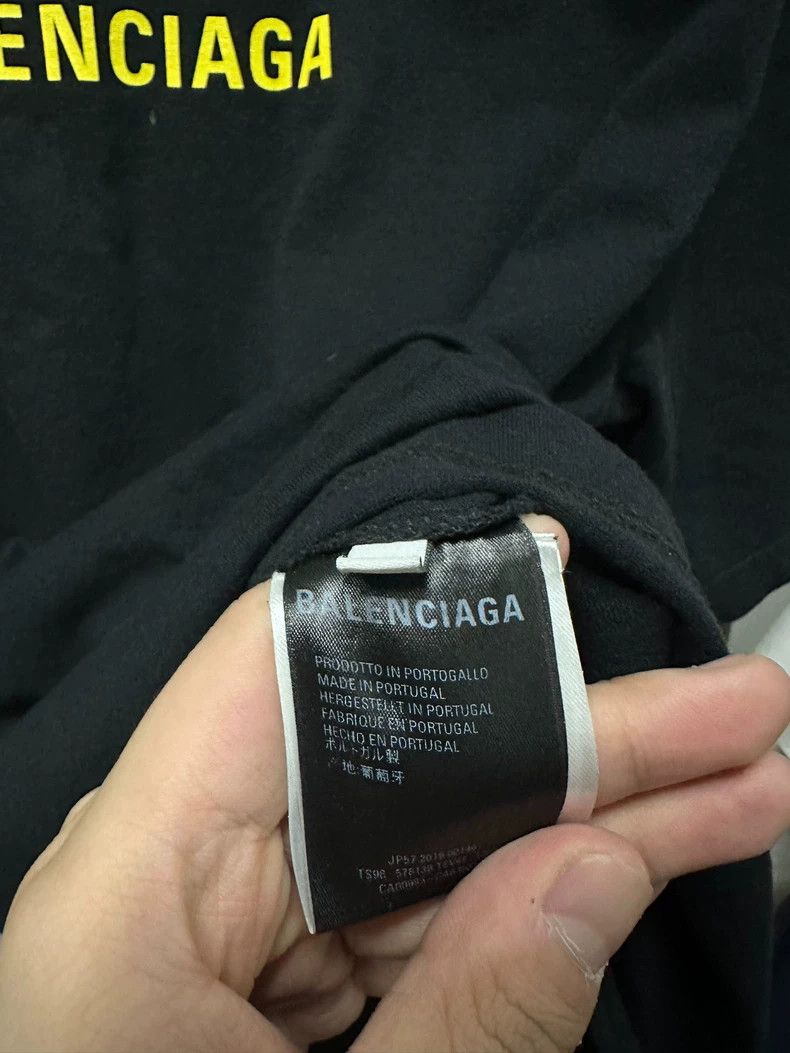 Balenciaga Balenciaga Deduction with yellow lock and short sleeve loc Size US M / EU 48-50 / 2 - 5 Thumbnail