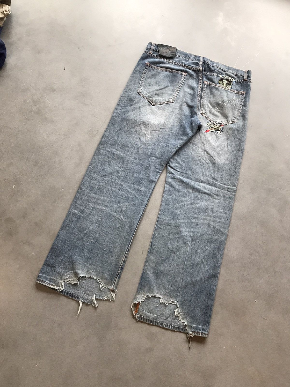 Ed Hardy Vintage Ed hardy embroidered denim Size US 38 / EU 54 - 9 Thumbnail