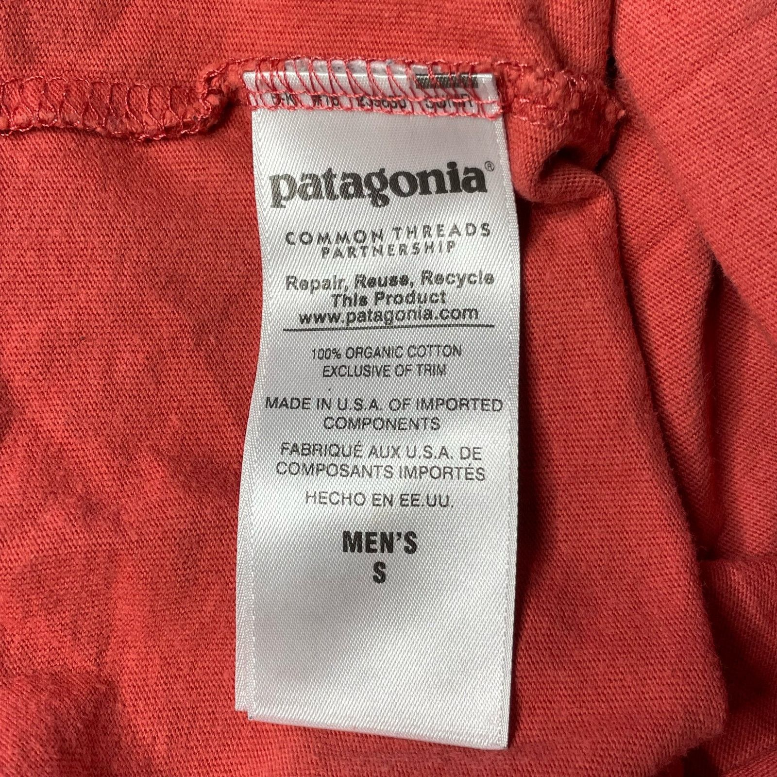 Patagonia Patagonia Organic Cotton T-shirt Size US S / EU 44-46 / 1 - 4 Thumbnail