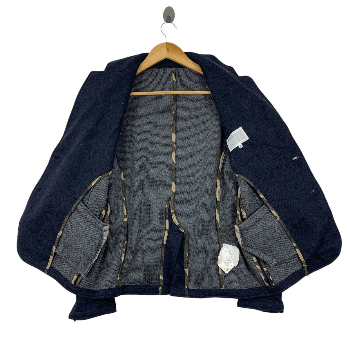 Japanese Brand INHERIT Japanese Brand Wool Blazer Coat Size US M / EU 48-50 / 2 - 3 Thumbnail