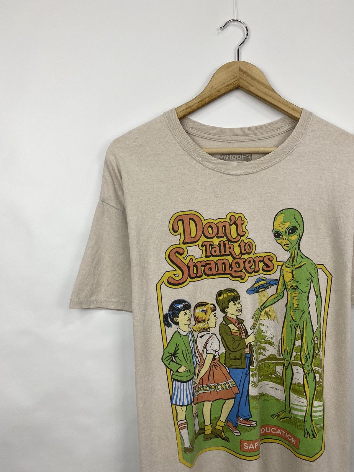 Designer Vintage Aliens Don’t Talk To Strangers retro rare hype Y2K Size US XL / EU 56 / 4 - 2 Thumbnail