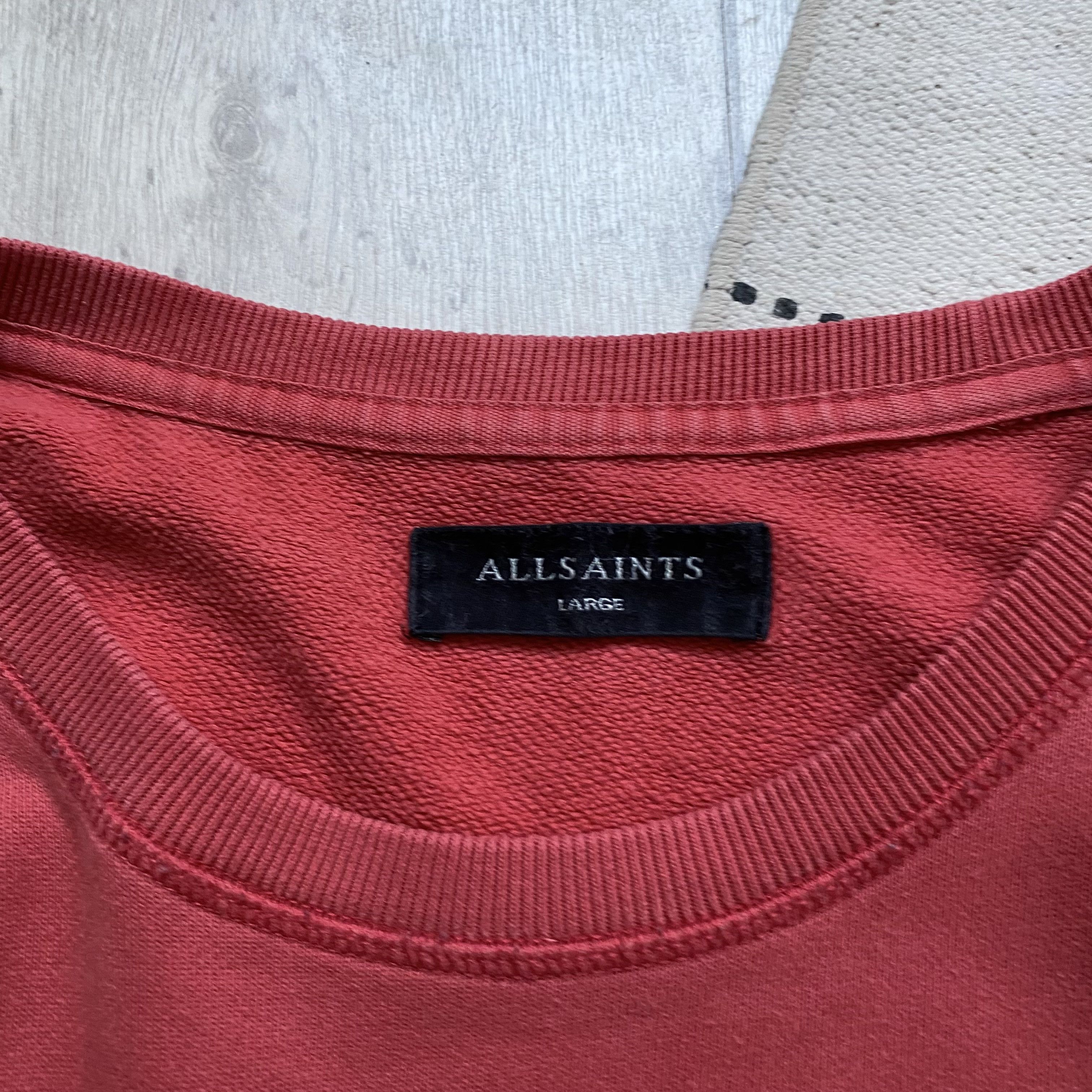 Allsaints 🍓Vintage Allsaint sweatshirt mini logo Size US L / EU 52-54 / 3 - 4 Thumbnail
