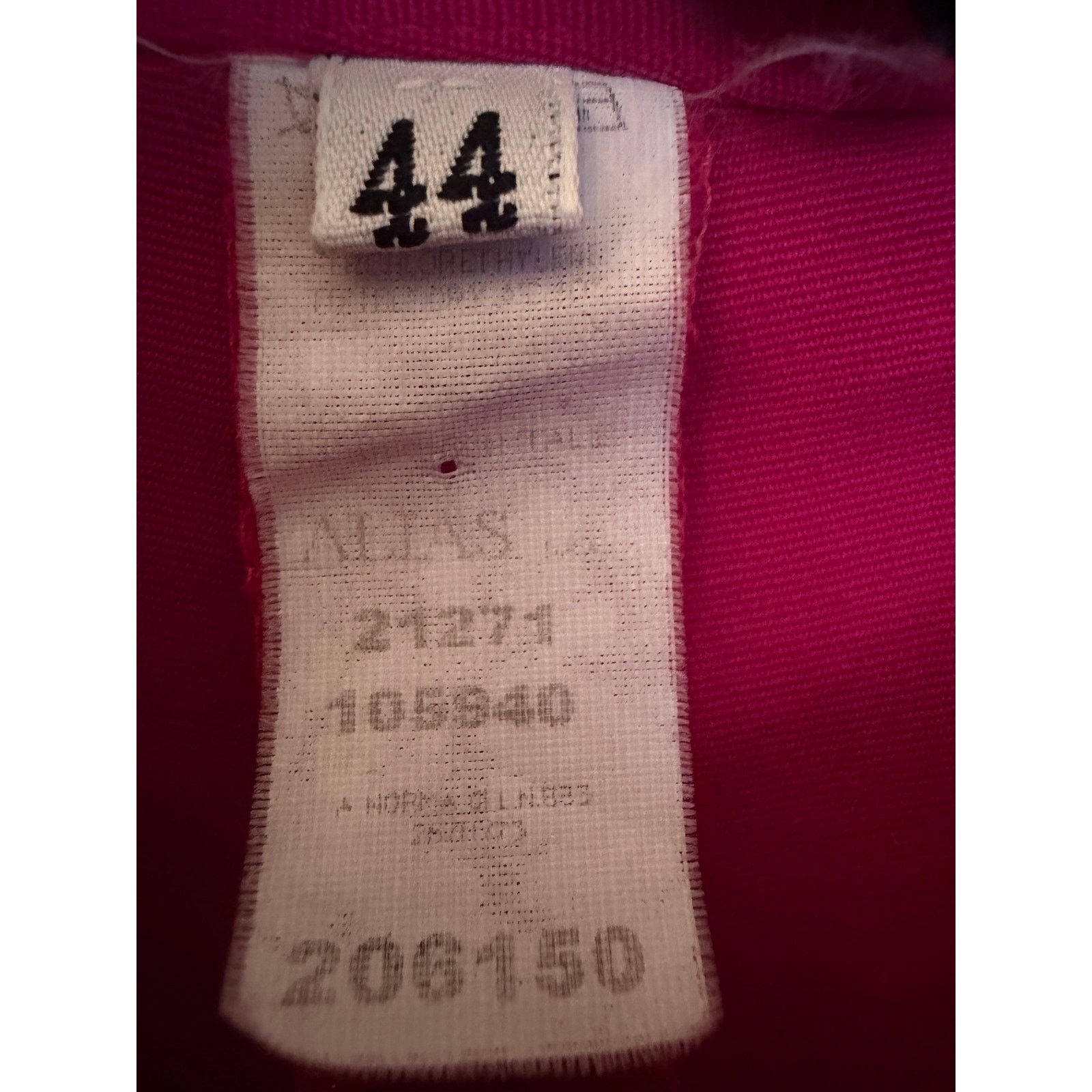 Versace Vintage Gianni Versace NWT Hot Pink Straight Legs Trousers Size 29" - 4 Thumbnail