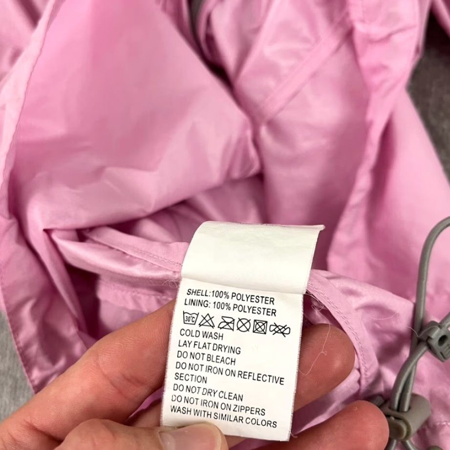 Pinko 66 North Jacket Women Small Pink Lightweight Windbreaker 1/2 Zip Pullover Hiking Size S / US 4 / IT 40 - 7 Thumbnail