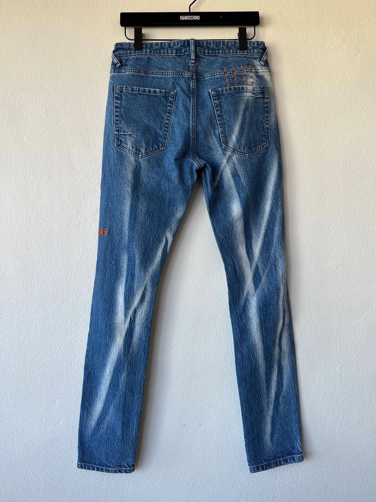 Ksubi new Ksubi mens denim jean 32 Van Winkle blue trashed kaos Size US 32 / EU 48 - 5 Thumbnail