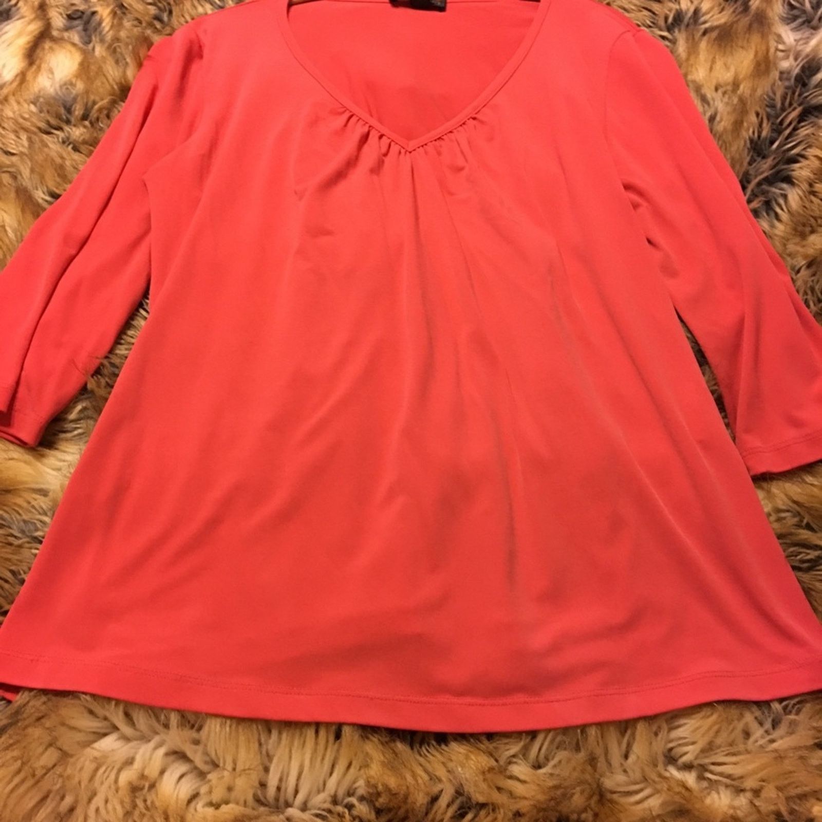 Other I.N. Studio coral soft light stretchy top L Size L / US 10 / IT 46 - 5 Thumbnail