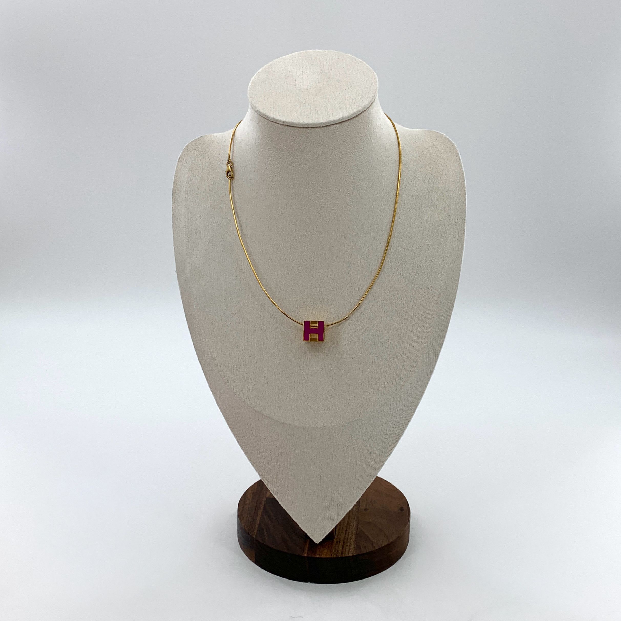 Hermes Hermes Cage d’H Necklace Gold Size ONE SIZE - 4 Thumbnail