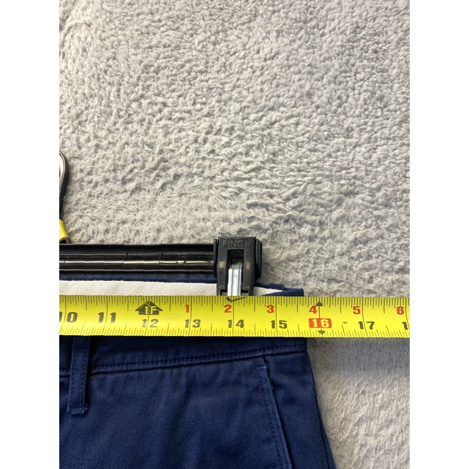 J.Crew J.Crew Slim Fit Chino Pants Navy Blue 31x32 Straight Regular Mens Size US 31 - 4 Thumbnail