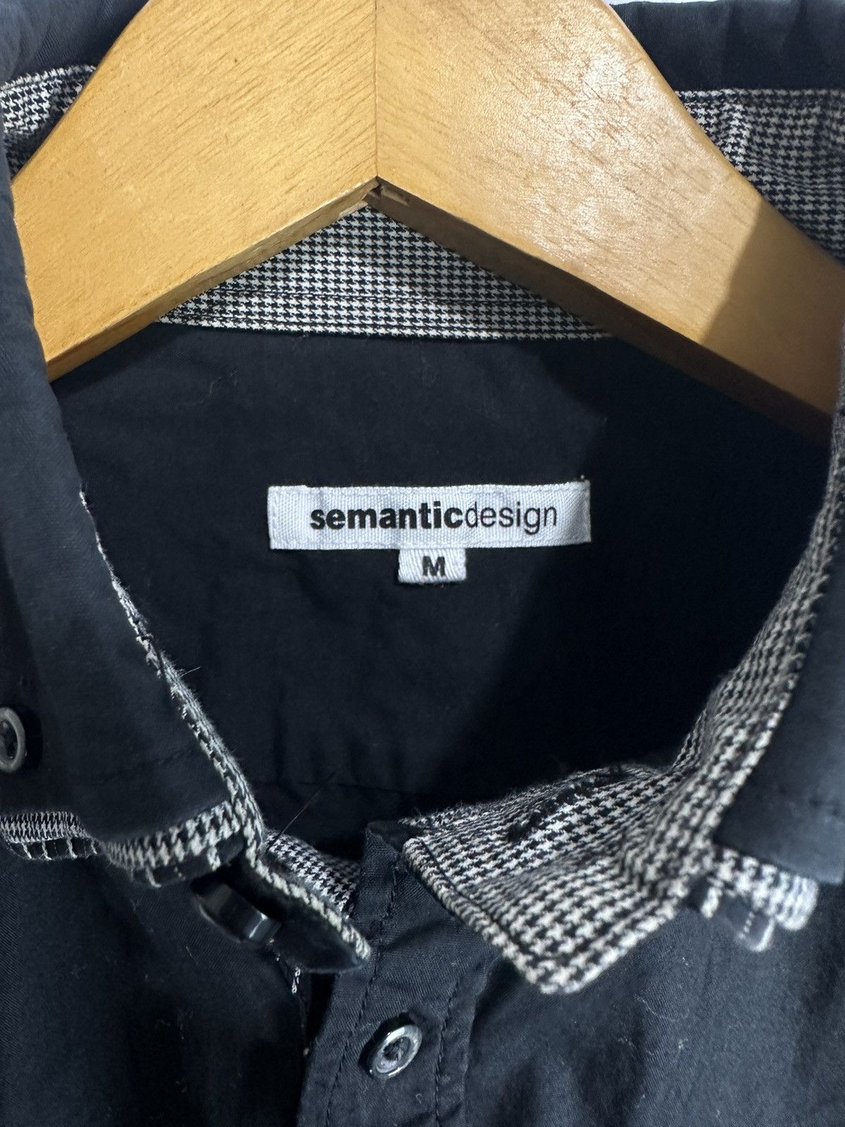 semanticdesign GOTHIC WESTERN SHIRT SEMANTIC DESIGN TRIPLE COLLAR Size US M / EU 48-50 / 2 - 6 Thumbnail