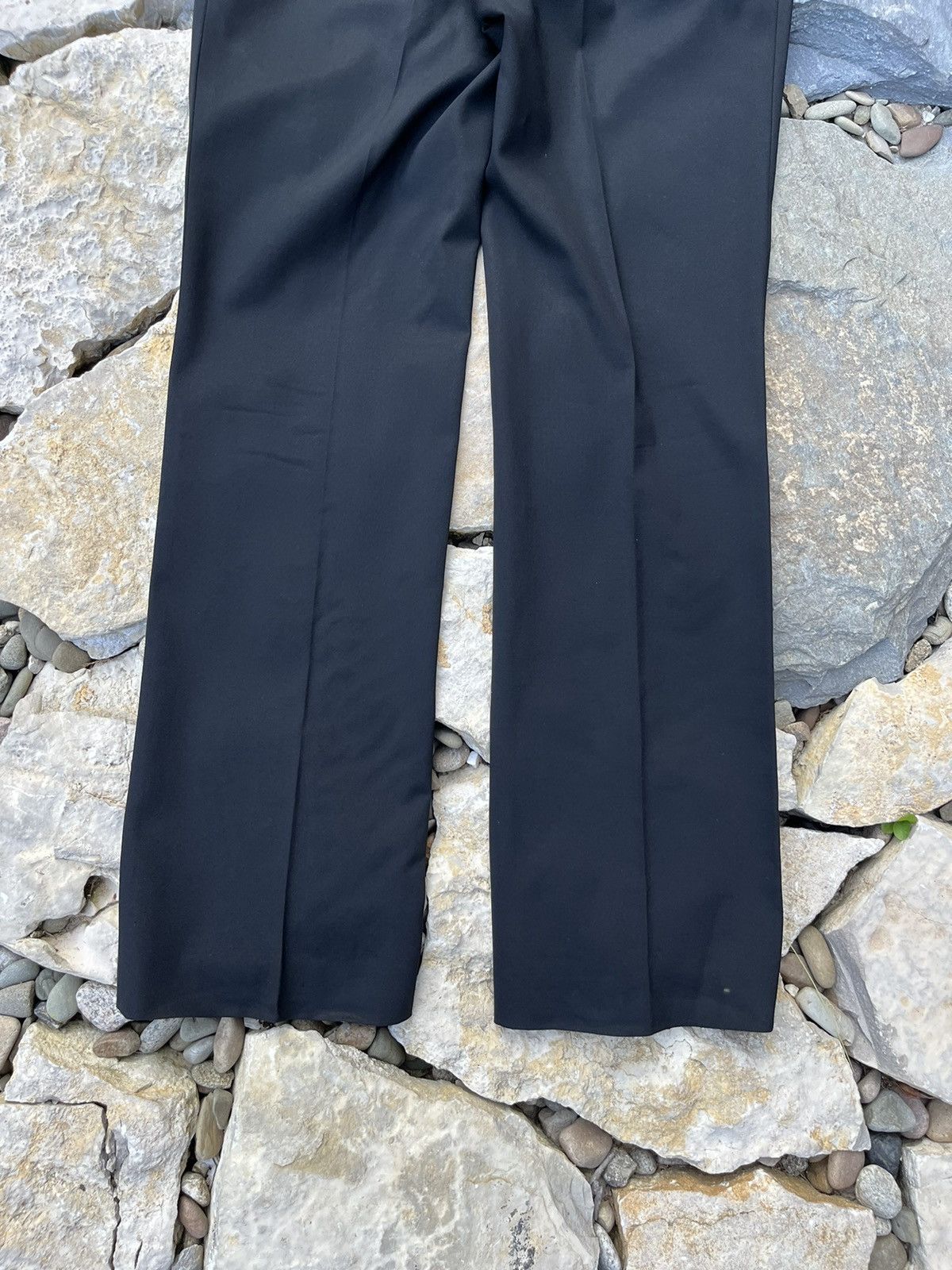 Designer × Prada Prada wool crease trousers pants casual regular baggy Size 30" / US 8 / IT 44 - 13 Thumbnail