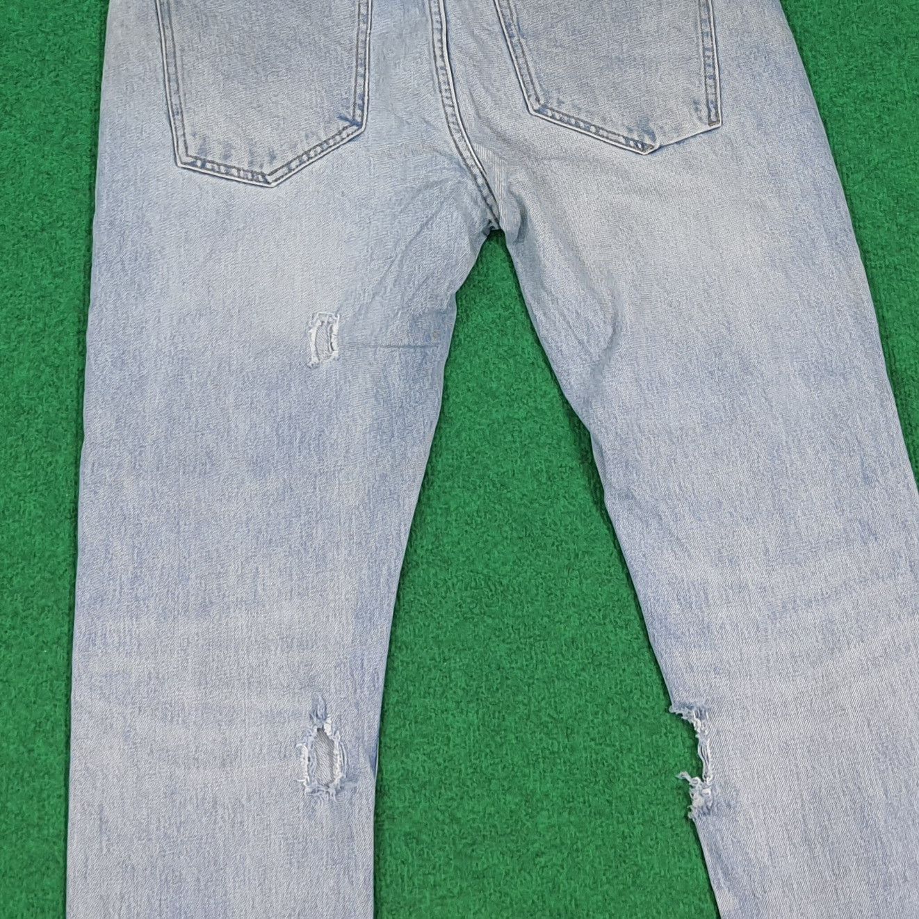 Billabong Vintage Andy Warhol x Billabong Selvedge Rugged Jeans C280N9 Size US 35 - 4 Thumbnail