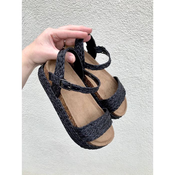 pierre dumas black sandals