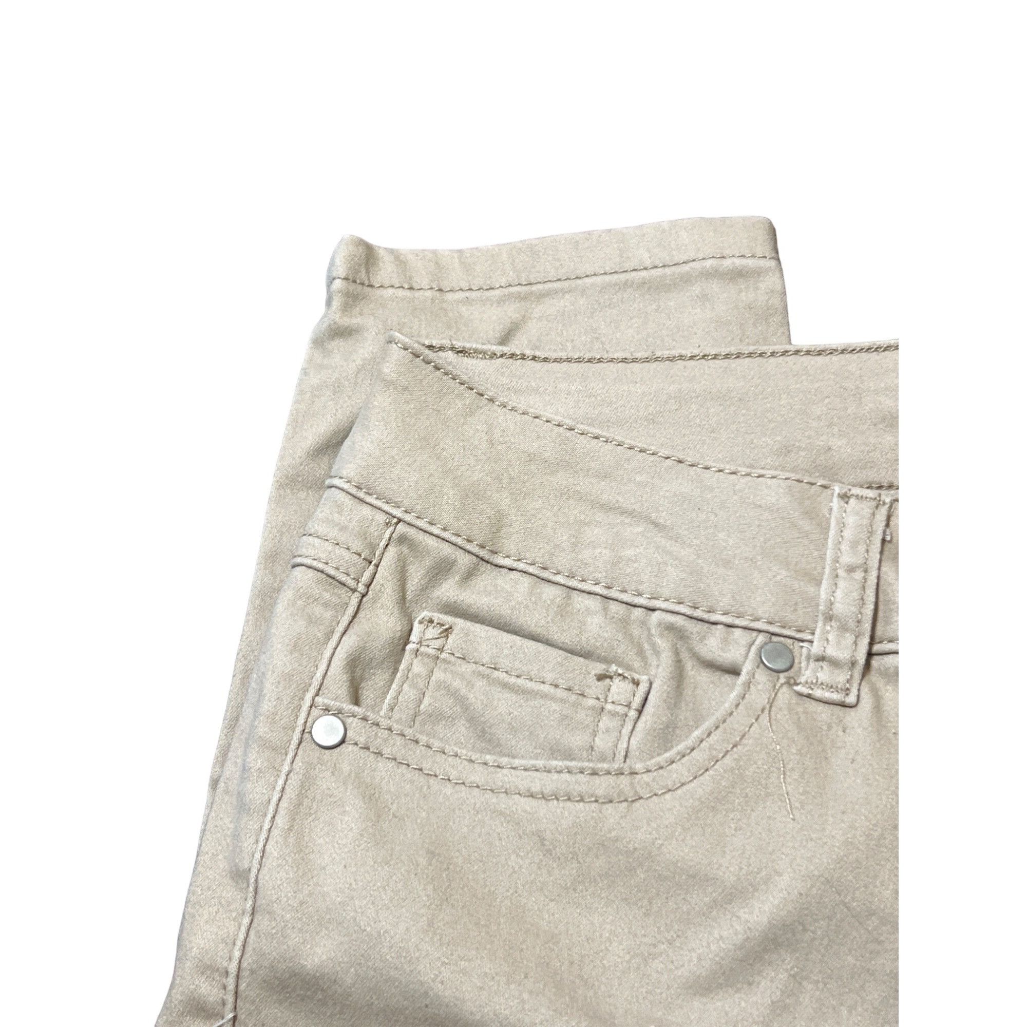 Other Artisan NY Beige Khaki Jeans Skinny Size 6 Denim Women Size 28" / US 6 / IT 42 - 2 Thumbnail