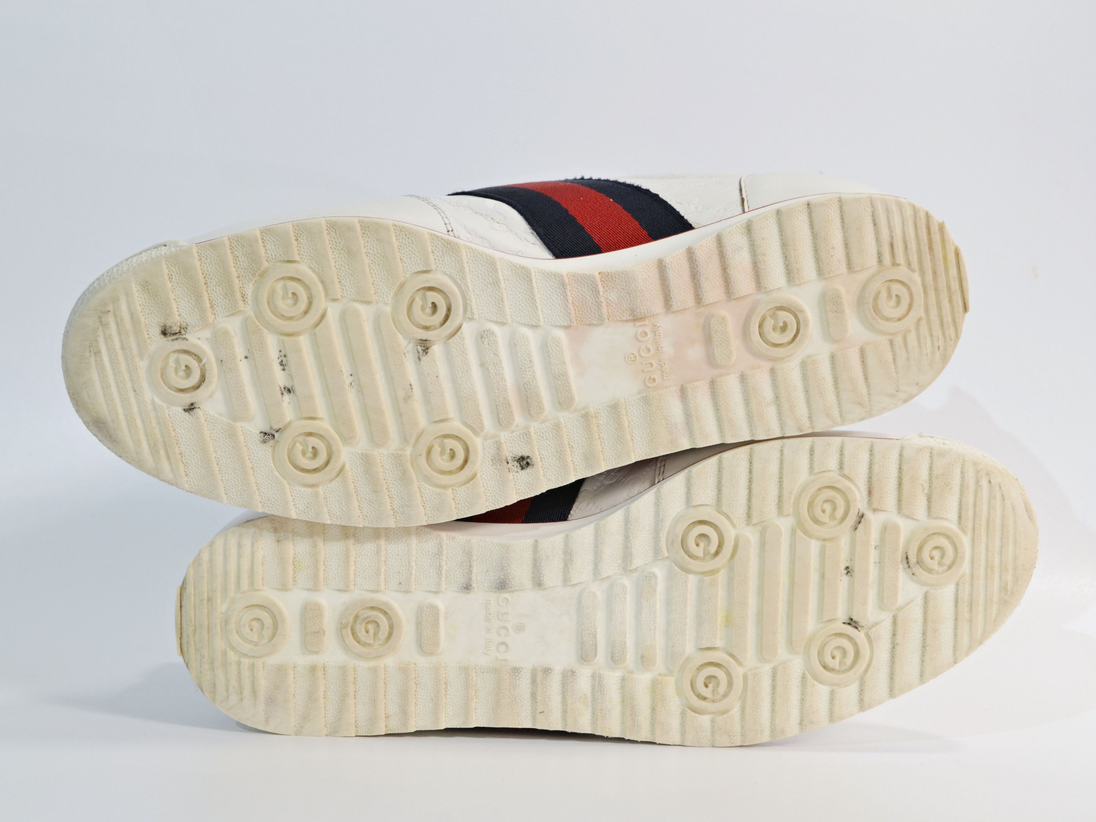 Gucci Gucci Ace SL73 White Monogram Sneakers US8 Size US 8 / IT 38 - 7 Thumbnail