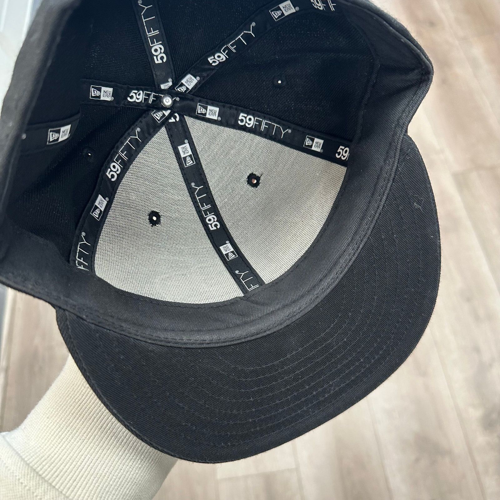New Era New Era Seattle Seahawks Black Fitted Hat Cap Size 7 1/4 B25 Size ONE SIZE - 5 Thumbnail