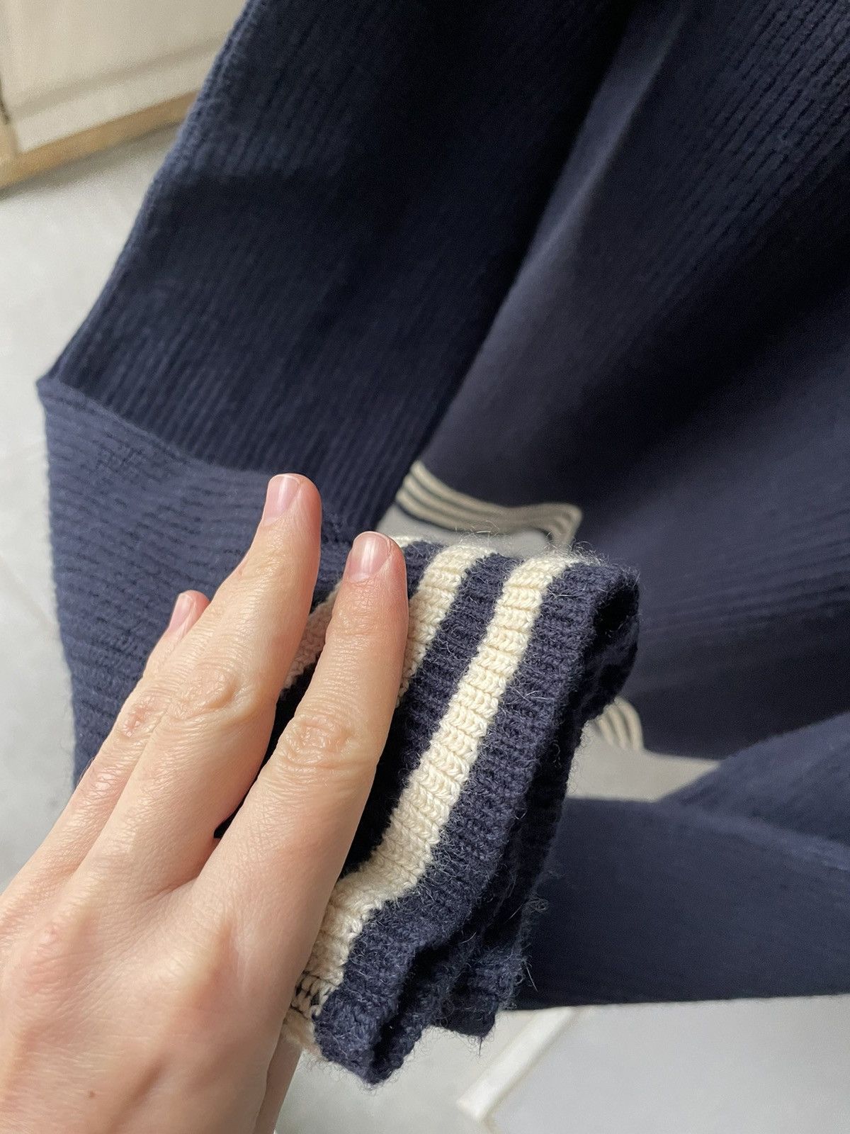 Polo Ralph Lauren Vintage Ralph Lauren Knit Sweater Japan Cashmere Blue XXL Size US XXL / EU 58 / 5 - 13 Thumbnail