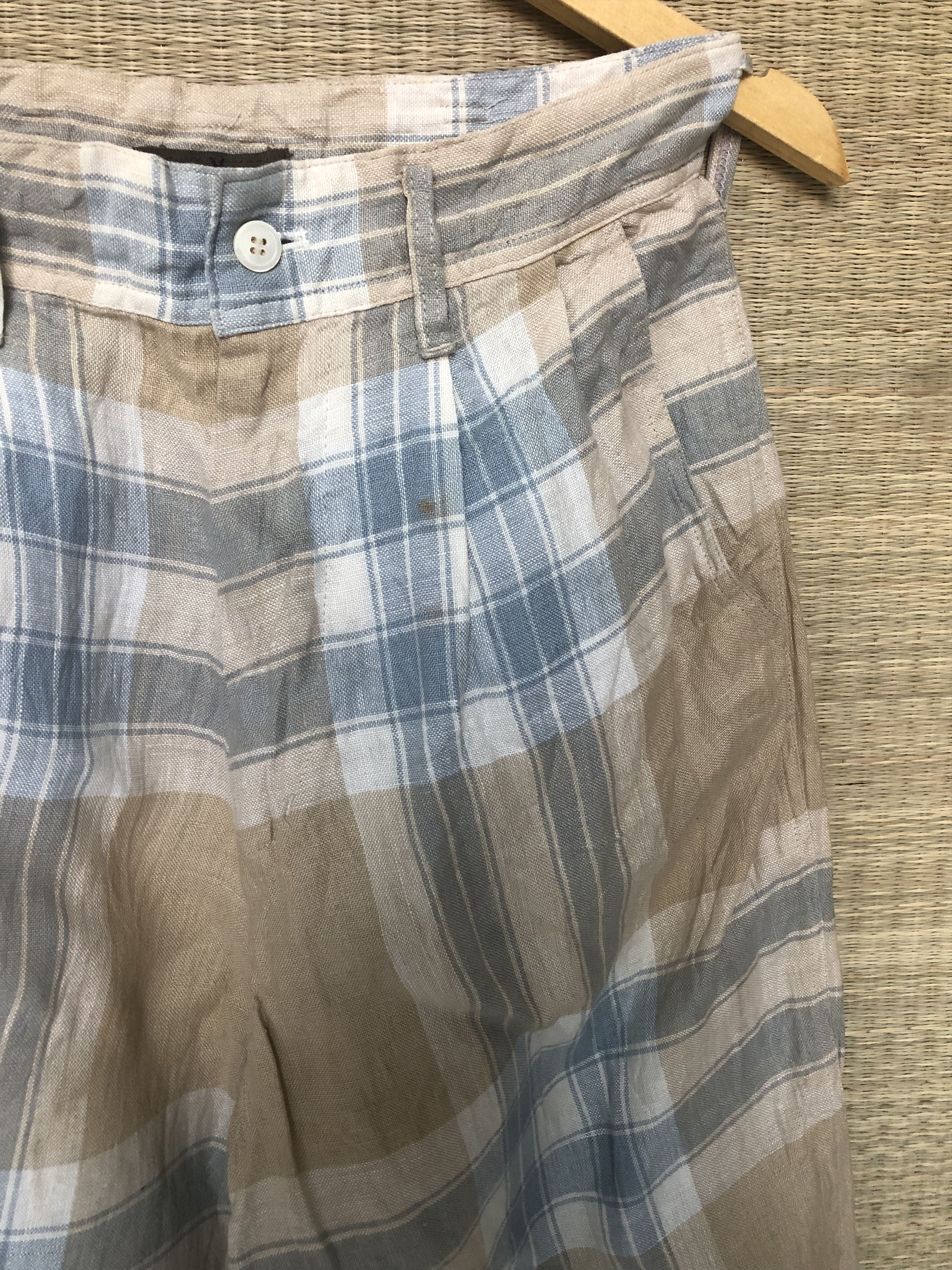 Y's plaid pants Size US 28 / EU 44 - 2 Thumbnail