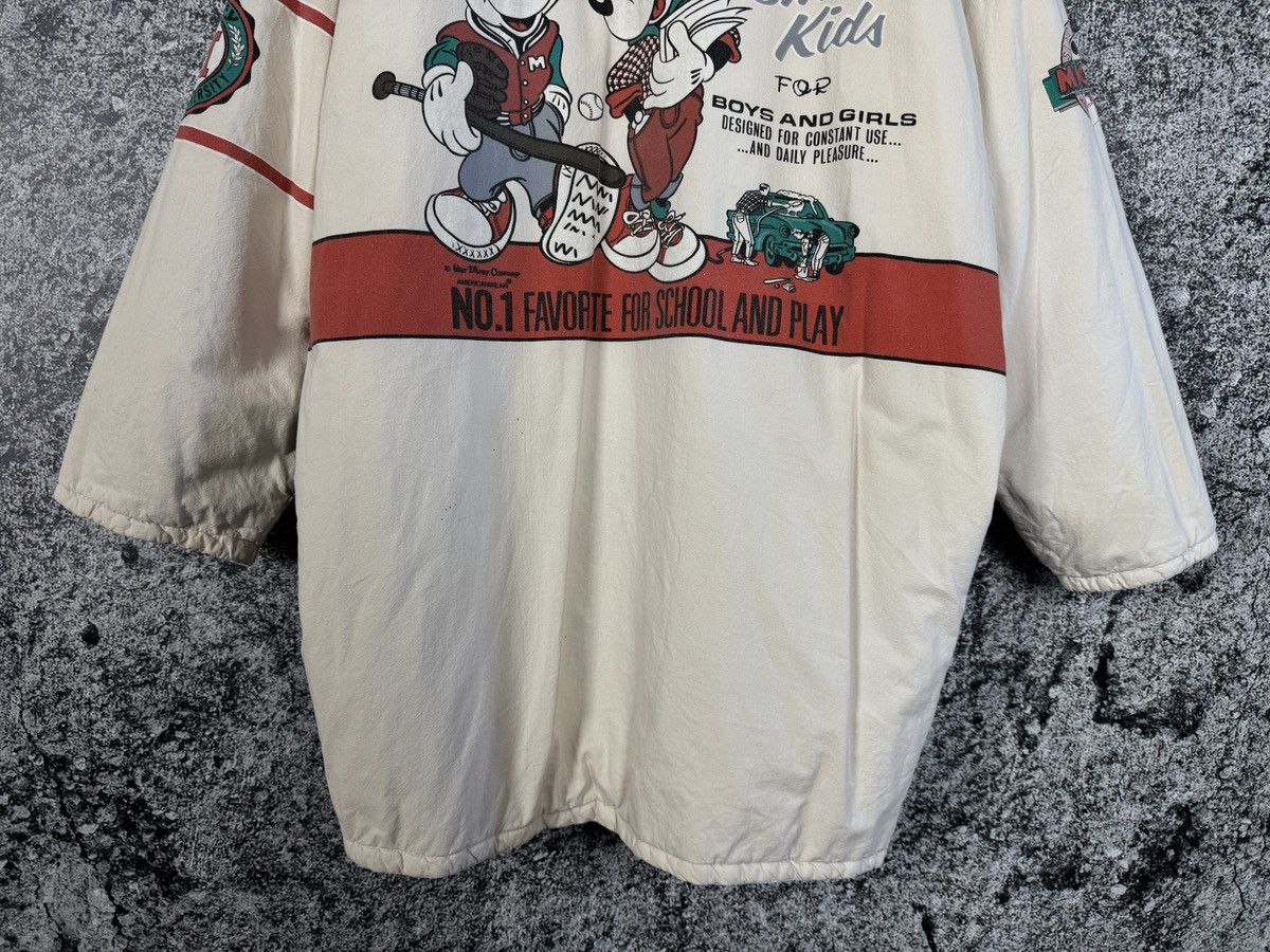 Disney Rare Vintage Mickey Disney Americanwear Reversible Jacket Size US XL / EU 56 / 4 - 14 Thumbnail