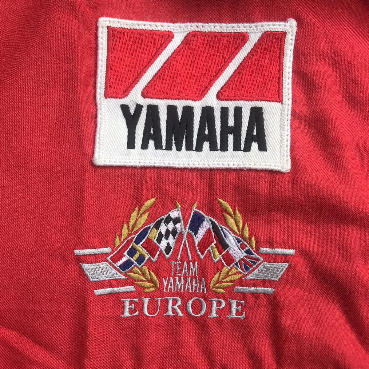 Yamaha Vintage Yamaha Team Europe Racing Jacket Size US L / EU 52-54 / 3 - 5 Thumbnail