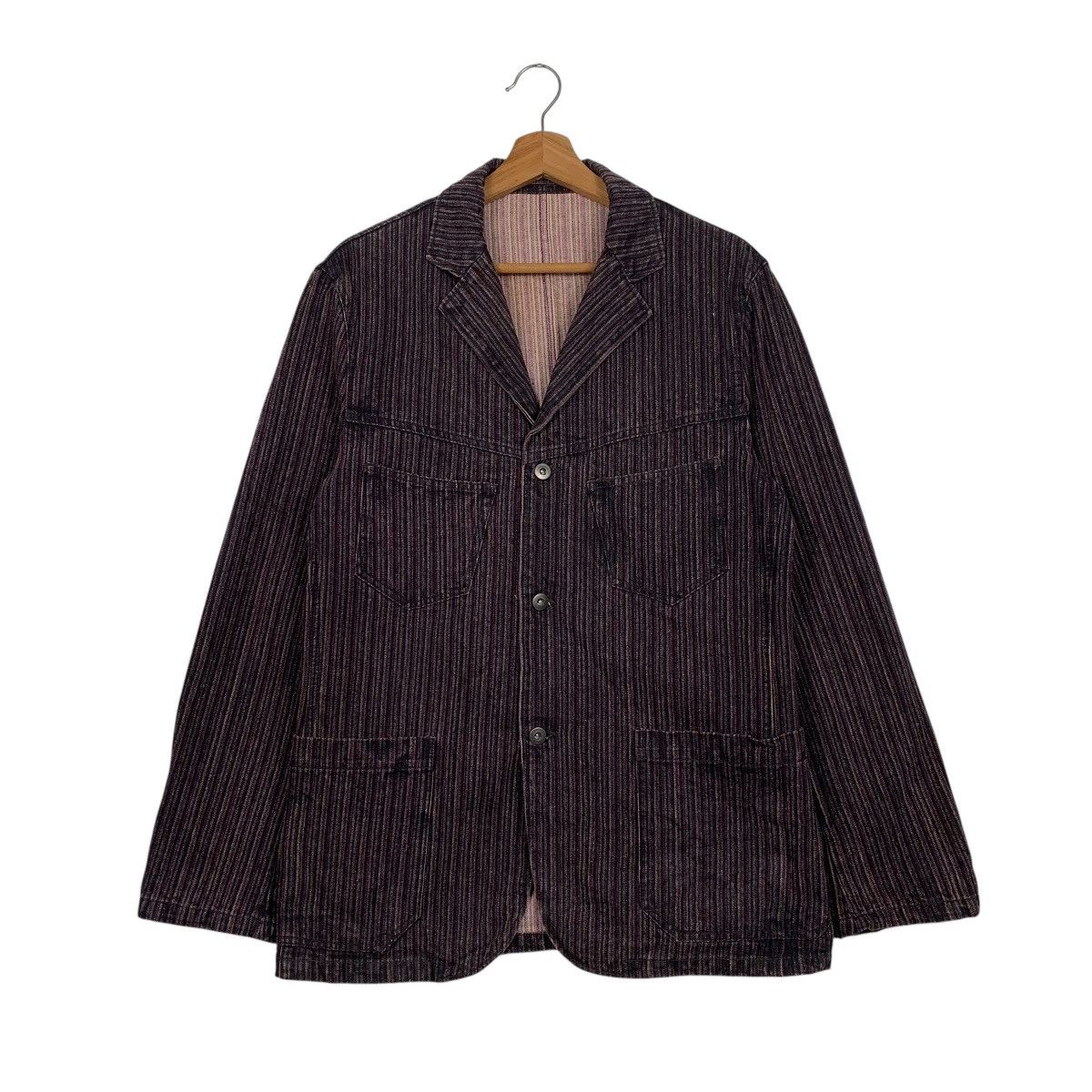Japanese Brand Japanese Brand Virgin Voyage Hickory Casual Jacket Size US L / EU 52-54 / 3 - 1 Thumbnail