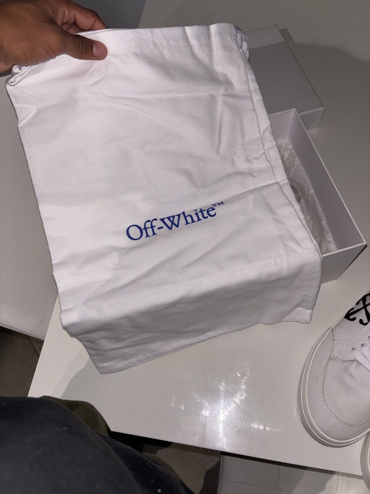 Off-White Off white canvas Size US 9 / EU 42 - 3 Thumbnail