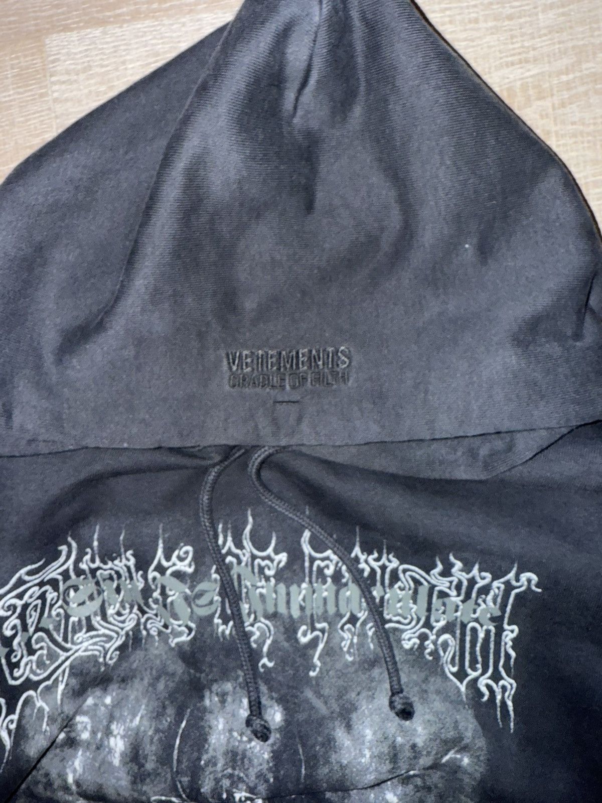 Vetements Vetements Cradle of Filth Vengeful Spirit Hoodie Size US M / EU 48-50 / 2 - 4 Thumbnail