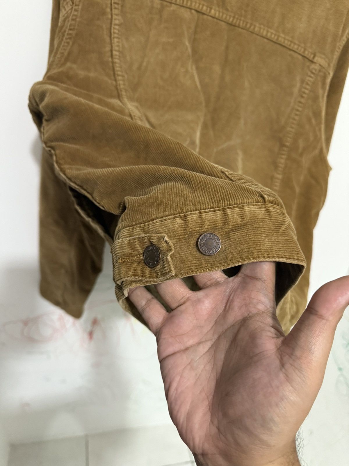 Abercrombie & Fitch Vintage Abercrombie & Fitch Workwear Corduroy Brown Jacket Size US XL / EU 56 / 4 - 11 Thumbnail