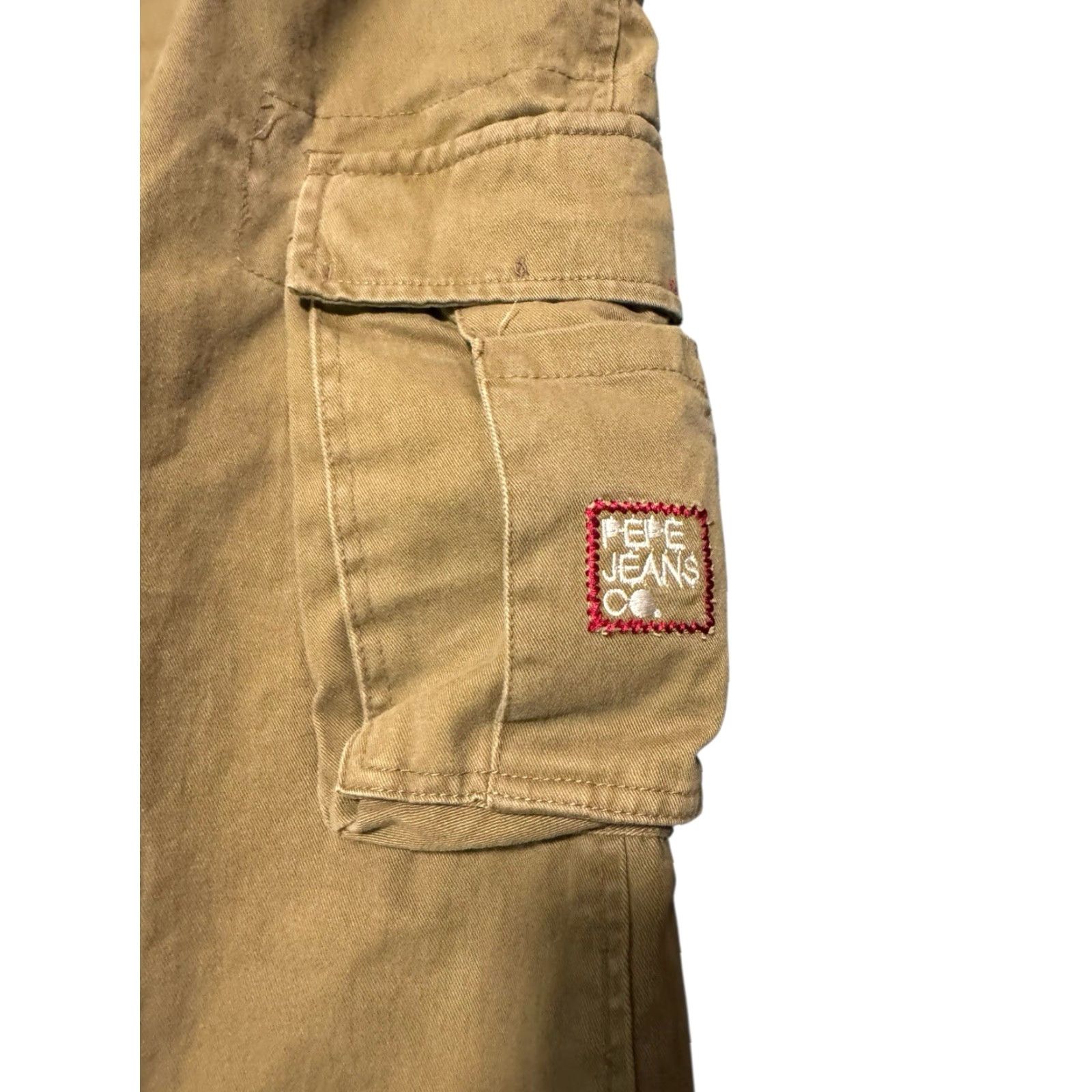 Pepe Jeans VINTAGE Pepe Jeans London CHRIS Convertible Cargo Pants Shorts 34x33 Mocha Baggy Men Cargo Pants 34 Regular Mocha/Khaki Size US 34 / EU 50 - 7 Thumbnail