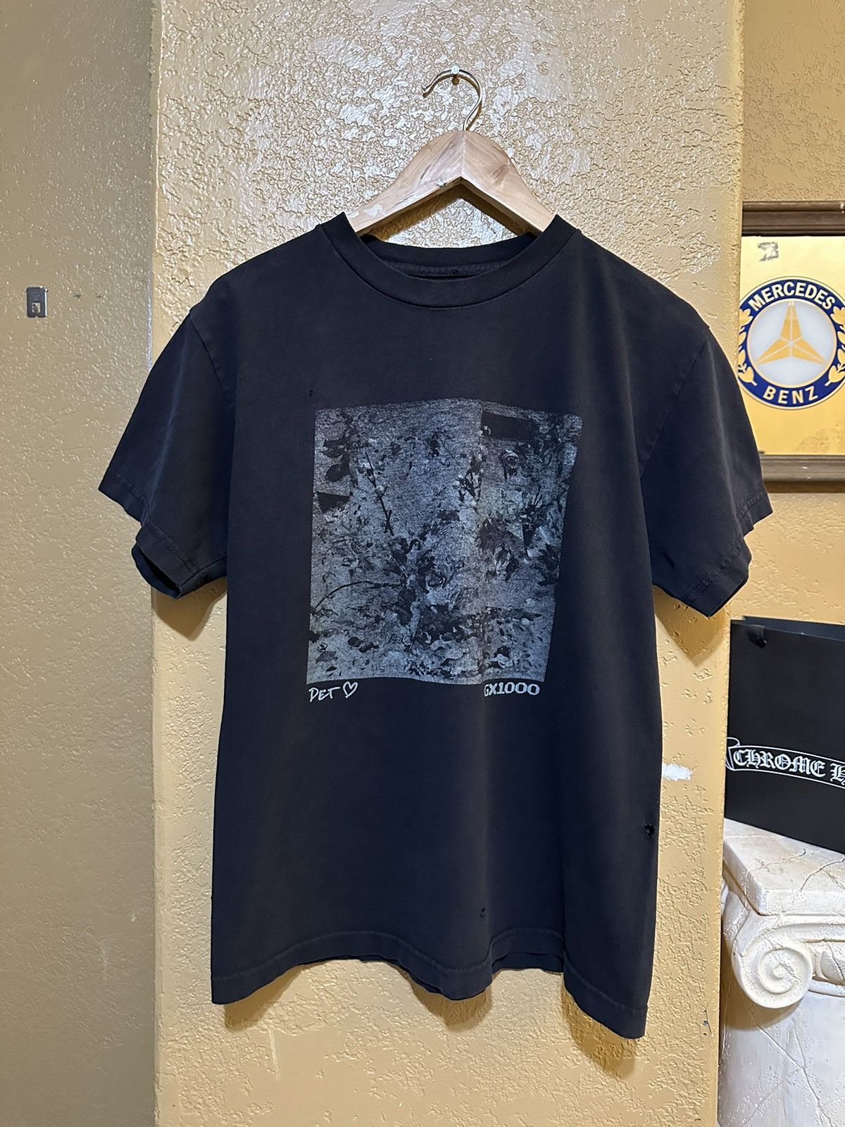 GX1000 × Vintage distressed GX1000 Pet Tee Medium skate Y2K Size US M / EU 48-50 / 2 - 1 Thumbnail