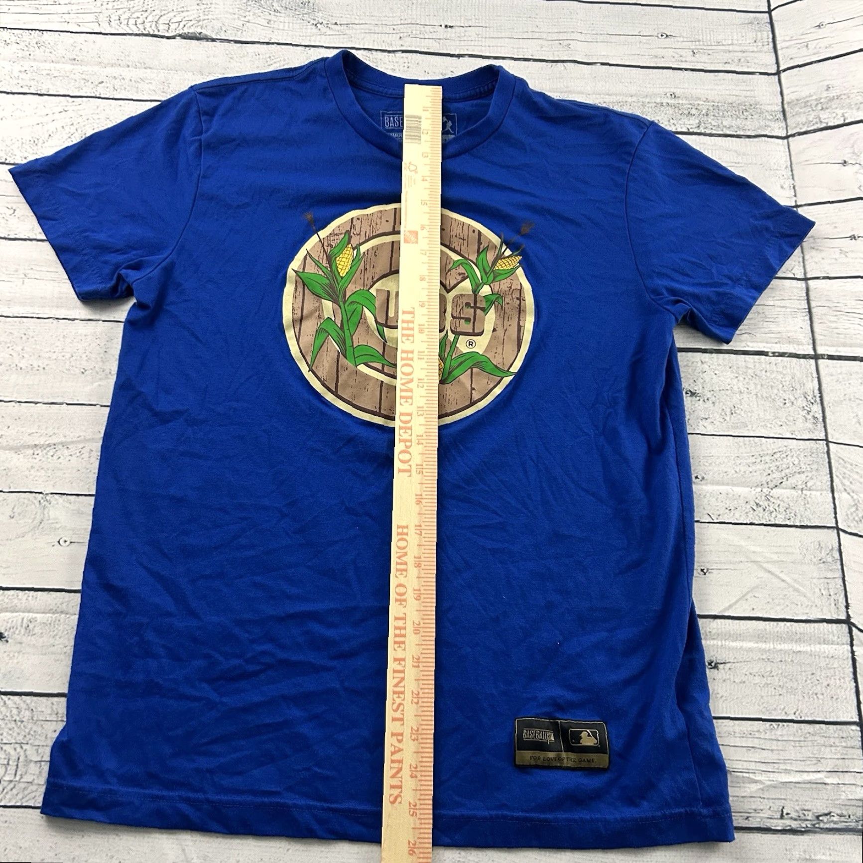 Vintage Baseballism Cubs Short Sleeve T Shirt Men's M Blue Size US M / EU 48-50 / 2 - 4 Thumbnail