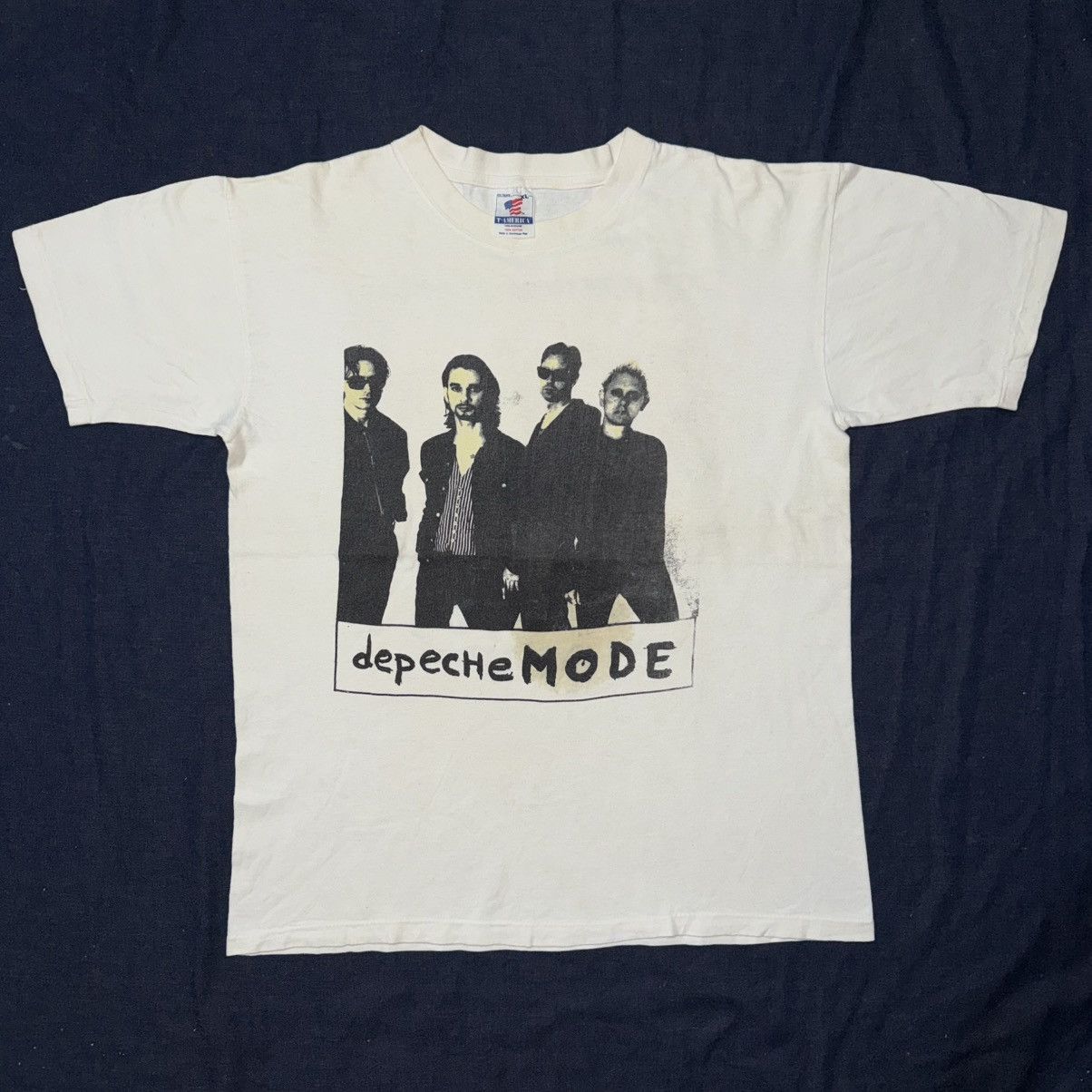 Band Tees VTG 90S DEPECHE MODE THE 1993 TOUR Size US XL / EU 56 / 4 - 1 Thumbnail